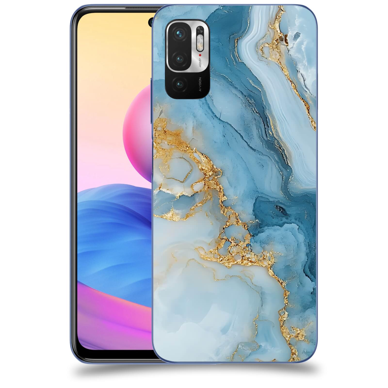 ACOVER Kryt na mobil Xiaomi Redmi Note 10 5G - Ice Marble II