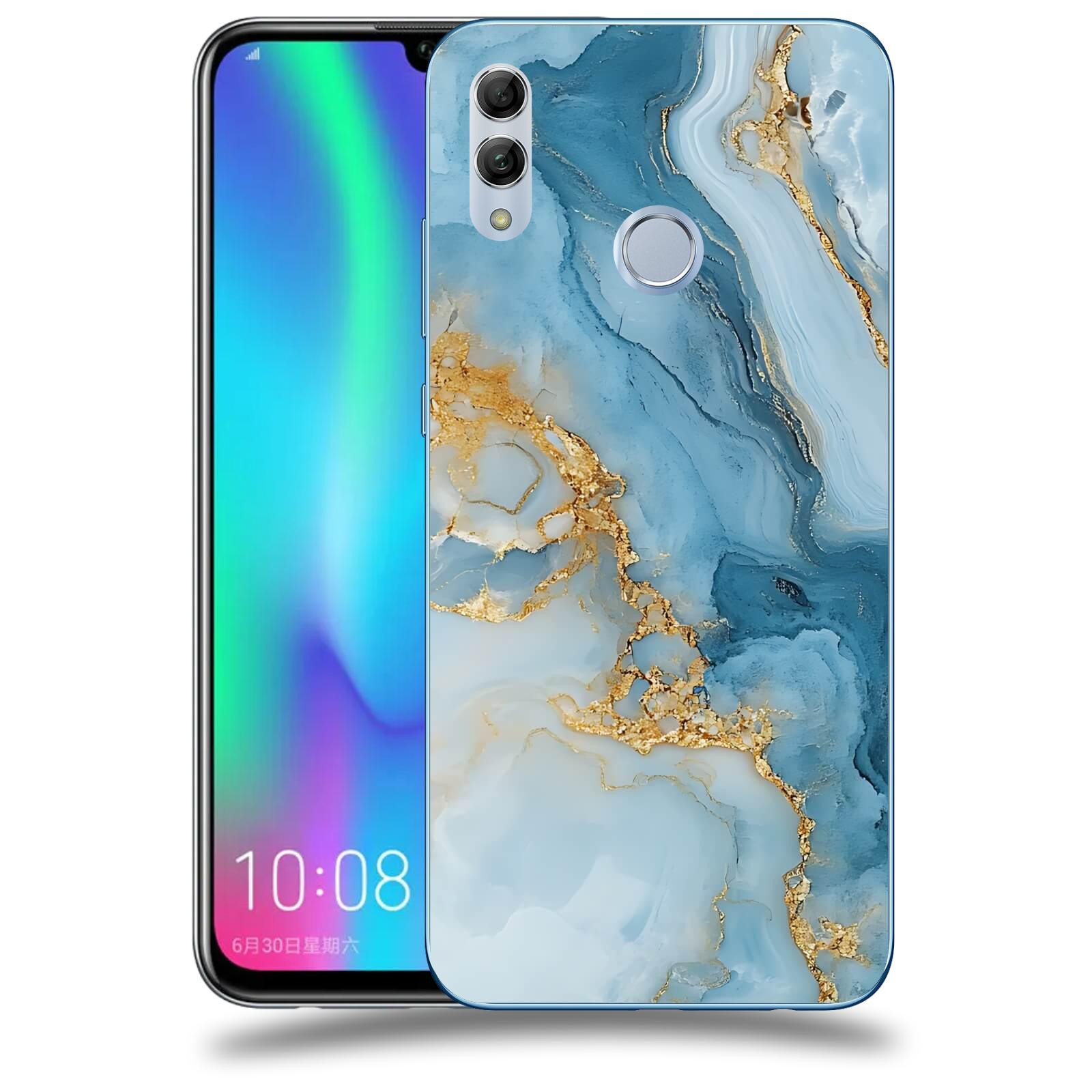 ACOVER Kryt na mobil Honor 10 Lite - Ice Marble II