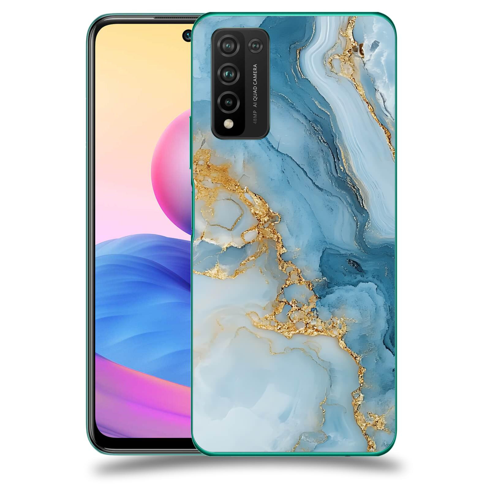 ACOVER Kryt na mobil Honor 10X Lite - Ice Marble II