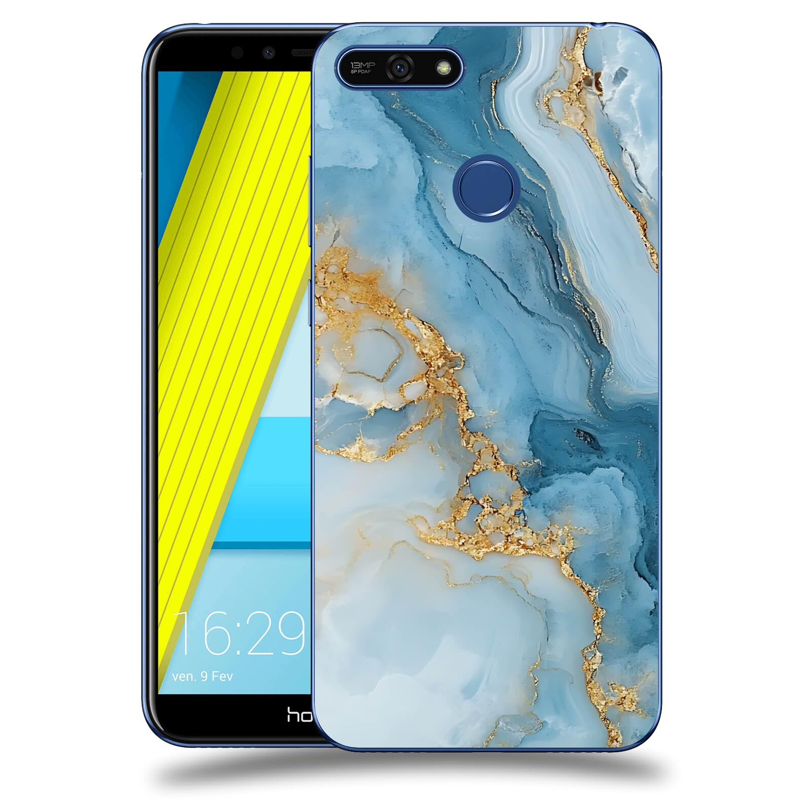 ACOVER Kryt na mobil Honor 7A - Ice Marble II