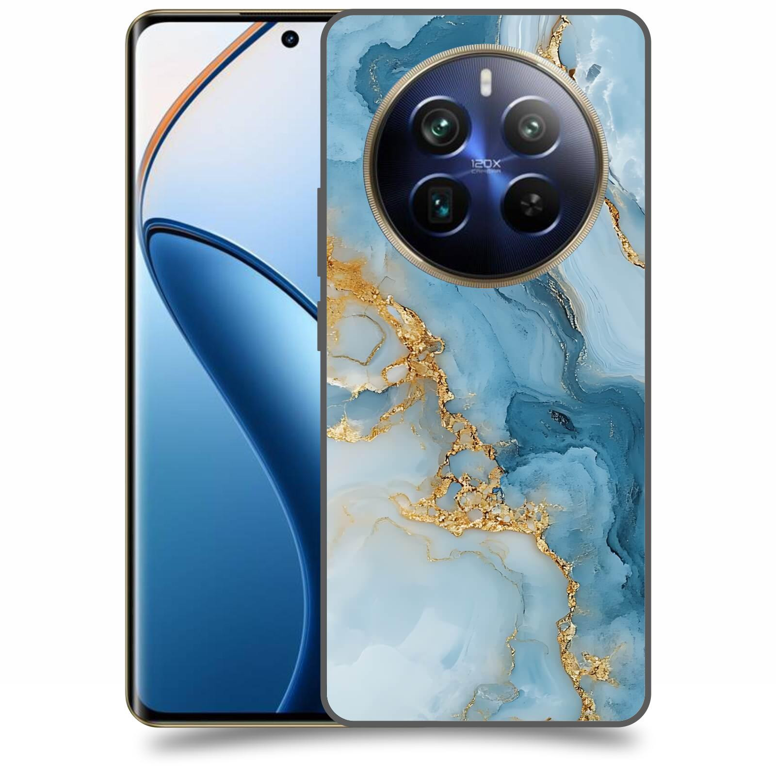 ACOVER Kryt na mobil Realme 12 pro+ 5g - Ice Marble II