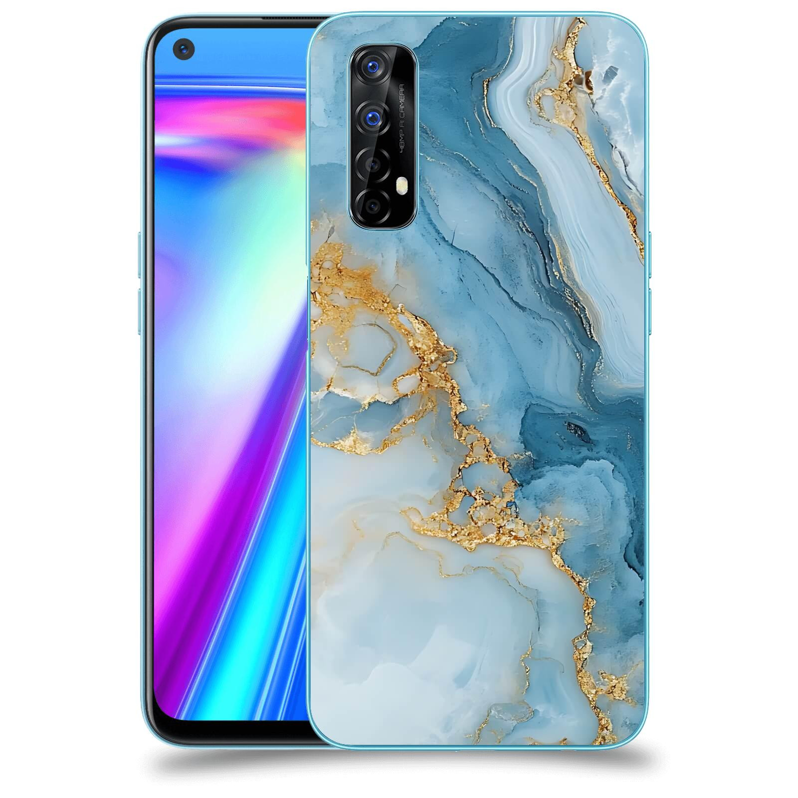 ACOVER Kryt na mobil Realme 7 - Ice Marble II
