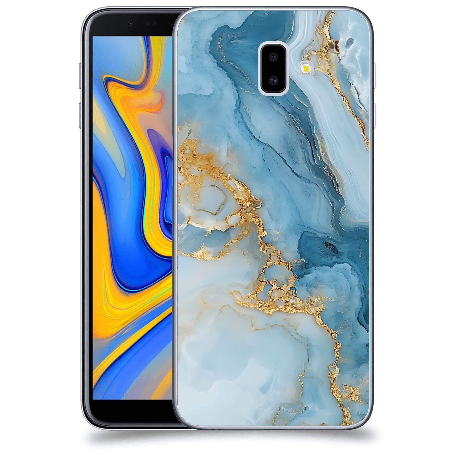 ACOVER Kryt na mobil Samsung Galaxy J6+ J610F - Ice Marble II