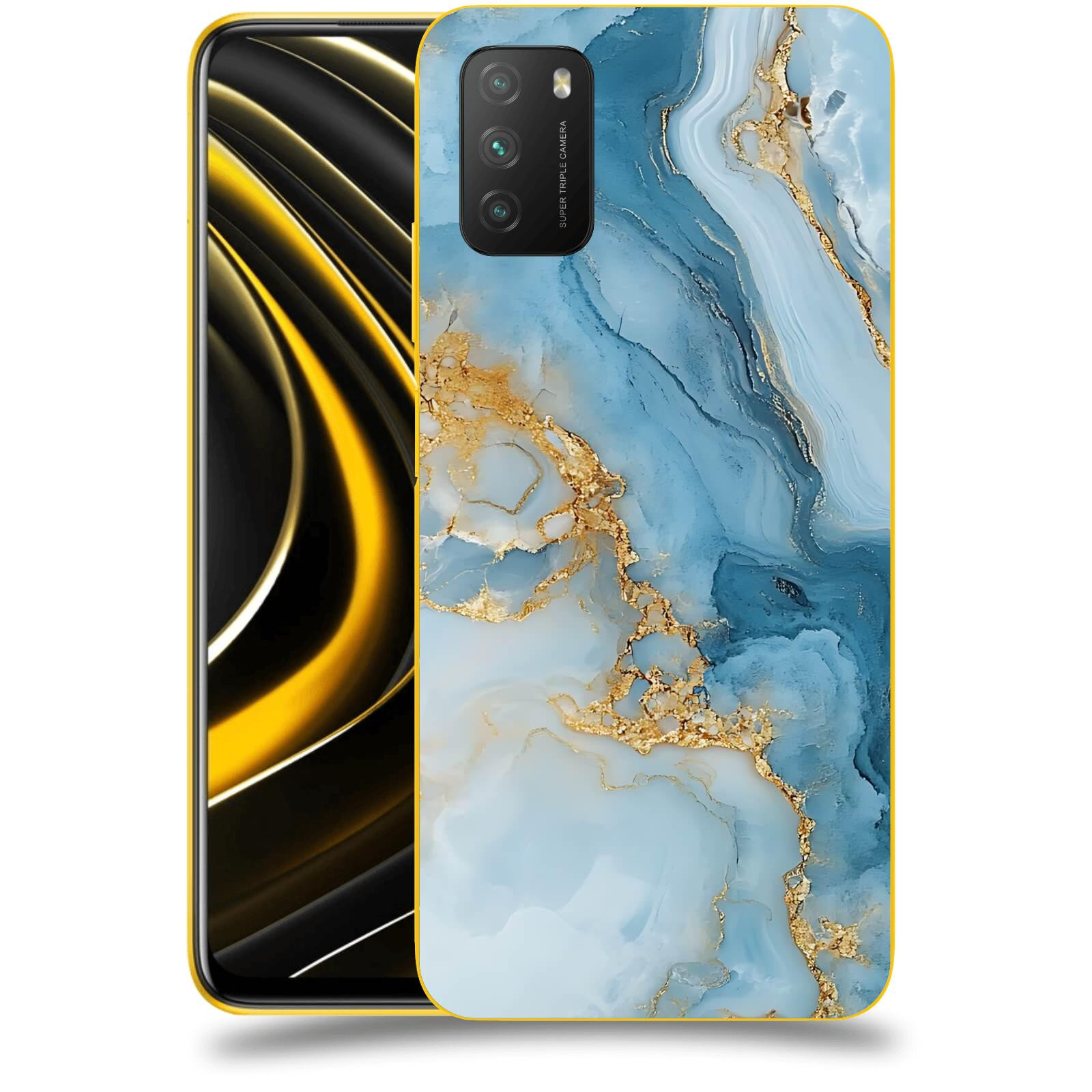 ACOVER Kryt na mobil Xiaomi Poco M3 - Ice Marble II