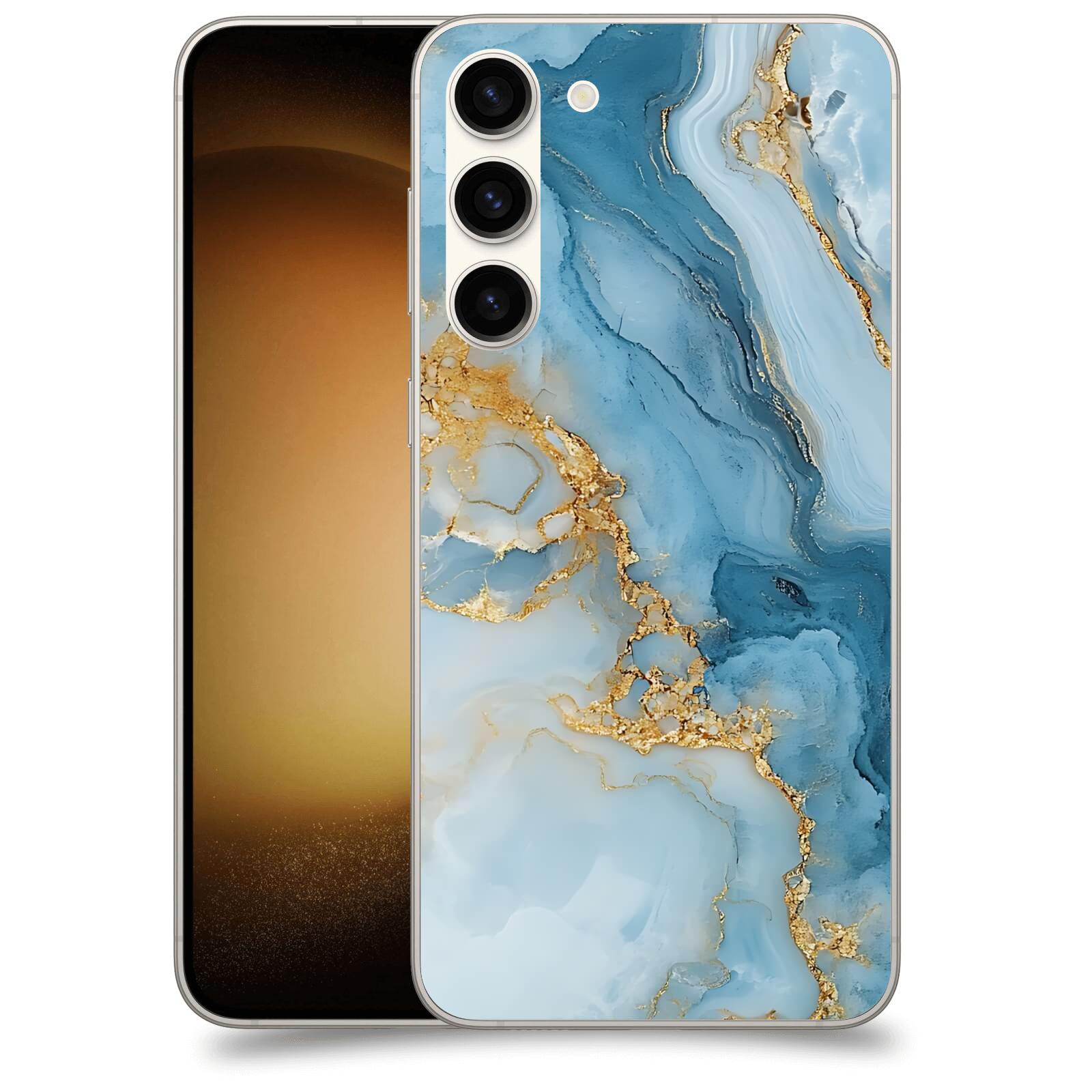 ACOVER Kryt na mobil Samsung Galaxy S23+ 5G - Ice Marble II