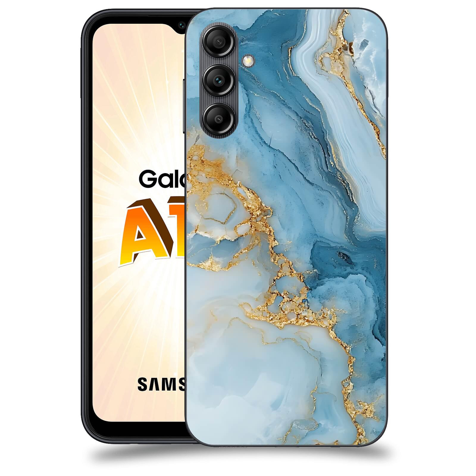 ACOVER Kryt na mobil Samsung Galaxy A14 LTE - Ice Marble II
