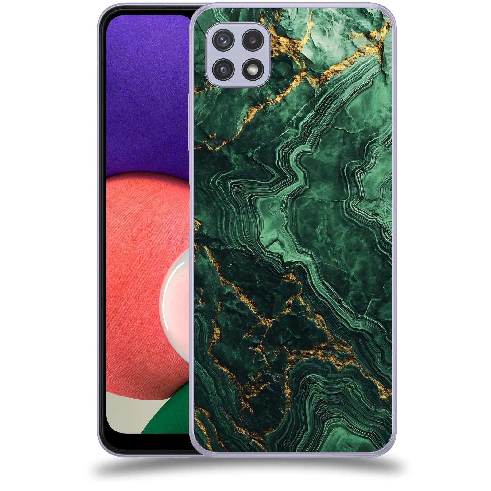 ACOVER Kryt na mobil Samsung Galaxy A22 5G A226B - Golden Moss I