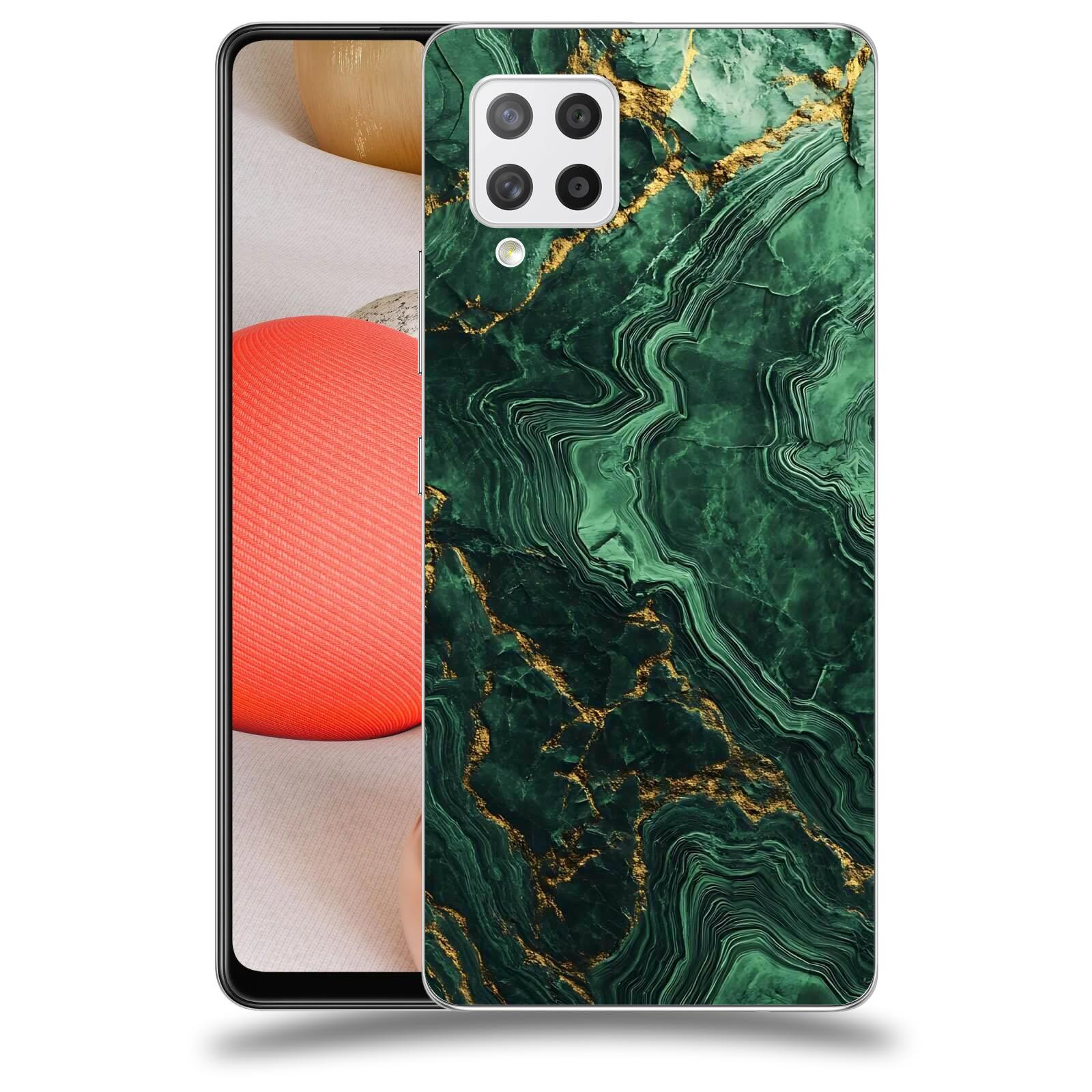 ACOVER Kryt na mobil Samsung Galaxy A42 A426B - Golden Moss I