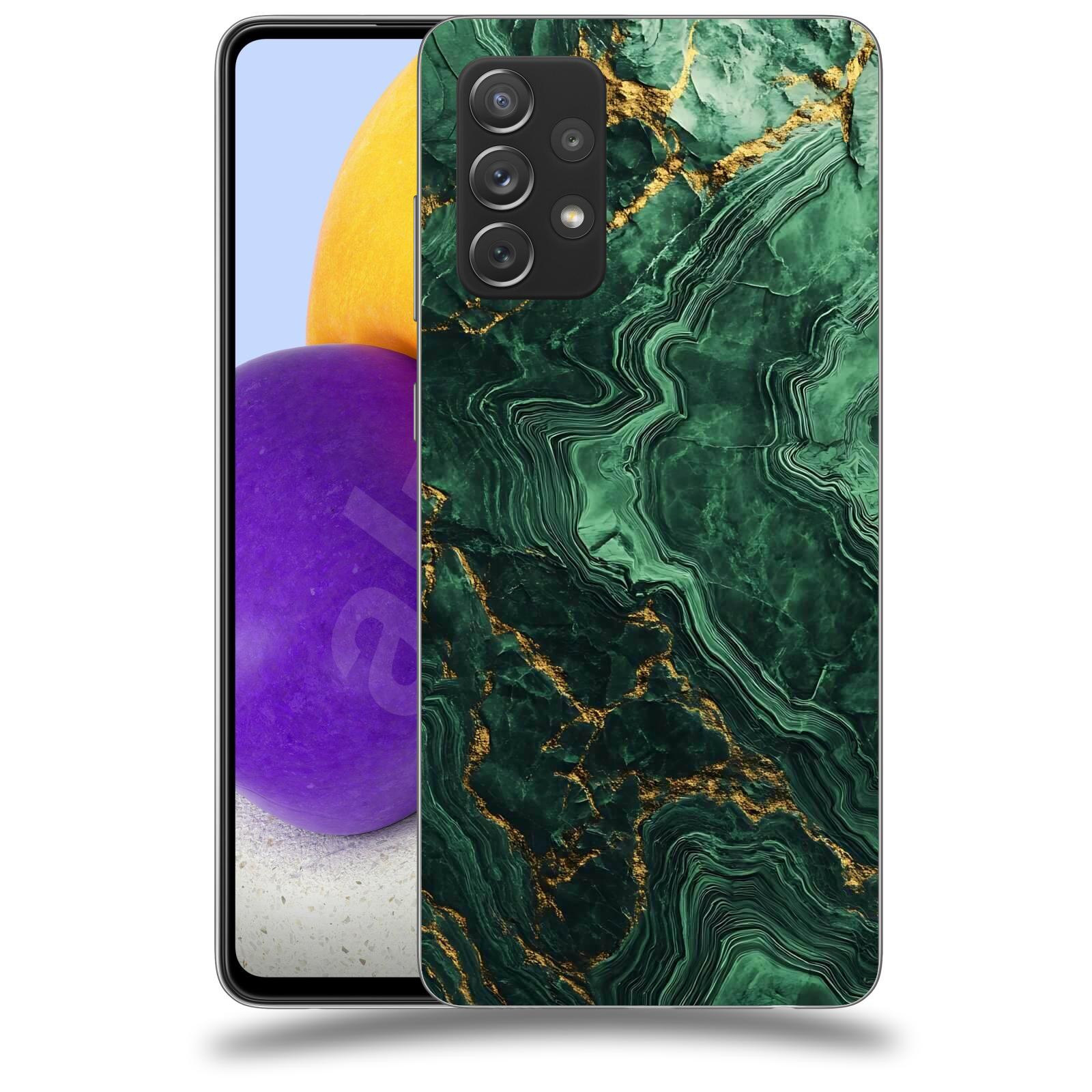 ACOVER Kryt na mobil Samsung Galaxy A73 5G - Golden Moss I