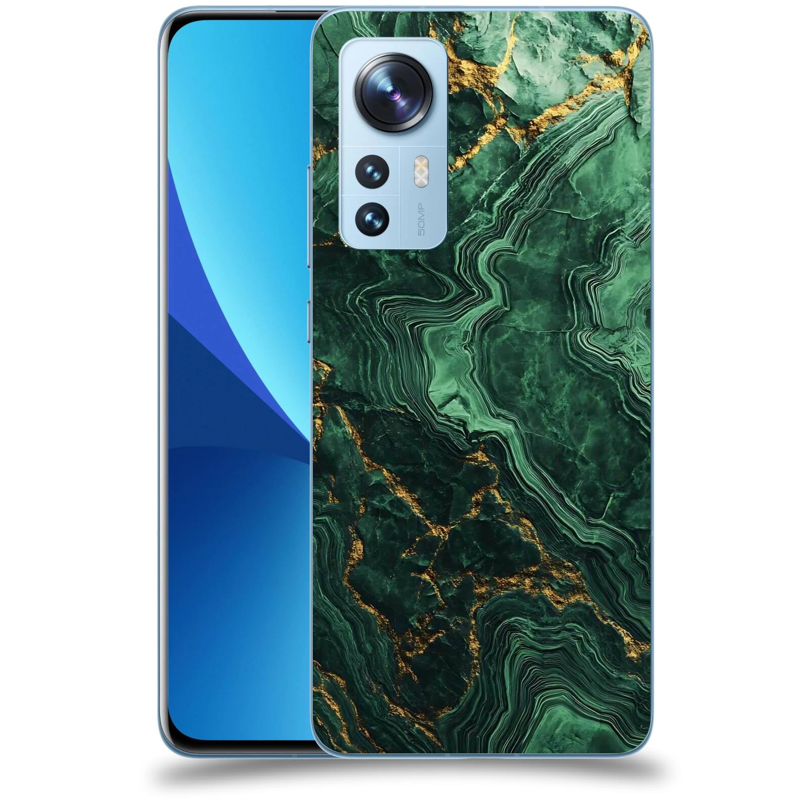 ACOVER Kryt na mobil Xiaomi 12X - Golden Moss I