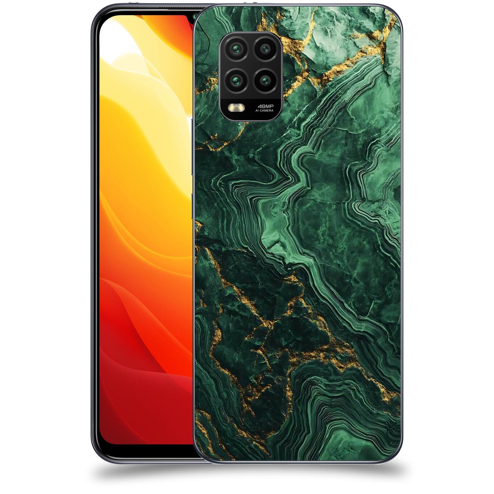 ACOVER Kryt na mobil Xiaomi Mi 10 Lite - Golden Moss I