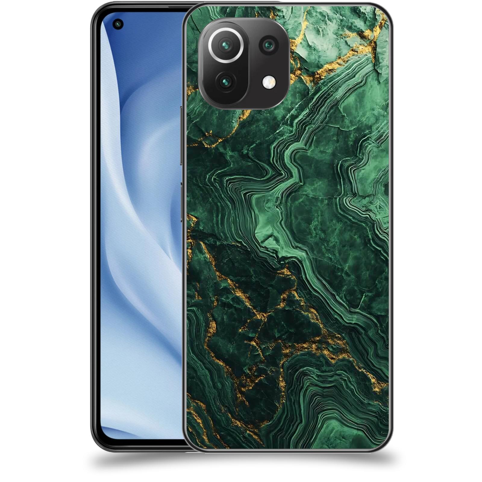 ACOVER Kryt na mobil Xiaomi Mi 11 Lite - Golden Moss I