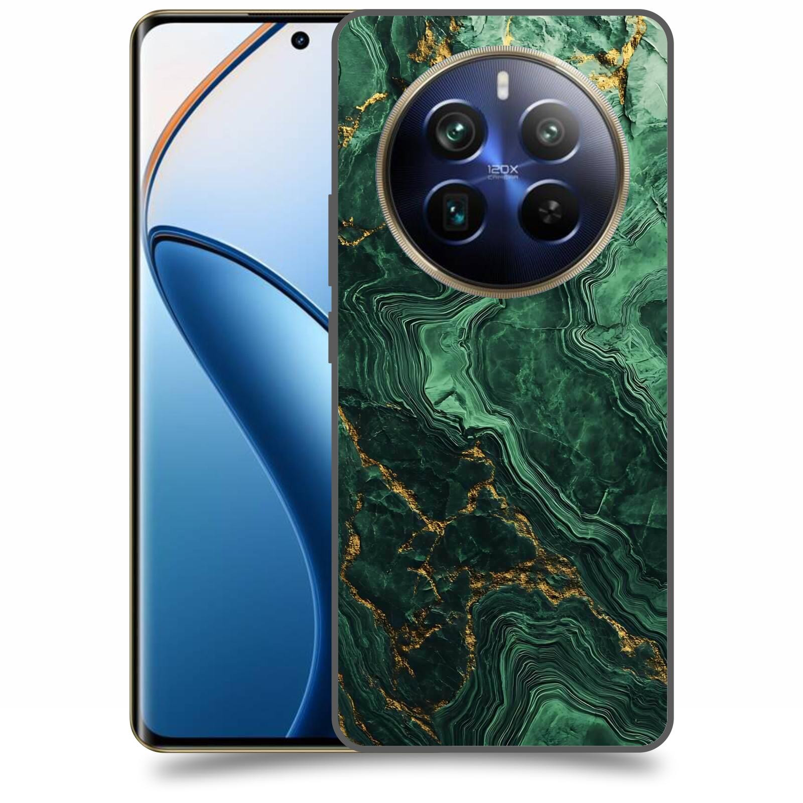 ACOVER Kryt na mobil Realme 12 pro+ 5g - Golden Moss I