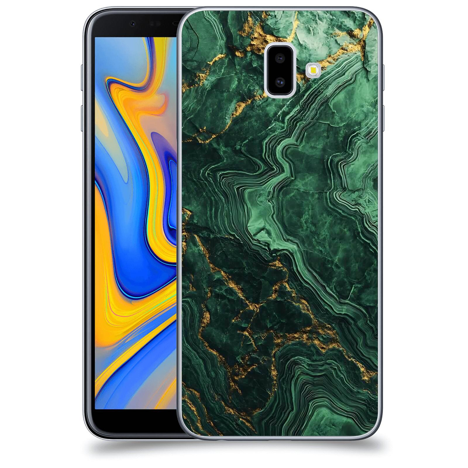 ACOVER Kryt na mobil Samsung Galaxy J6+ J610F - Golden Moss I