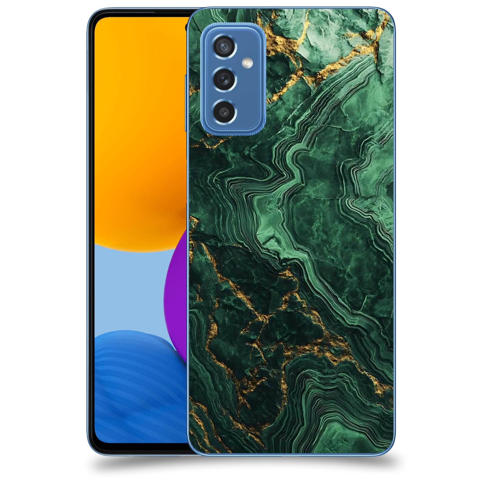ACOVER Kryt na mobil Samsung Galaxy M52 5G - Golden Moss I