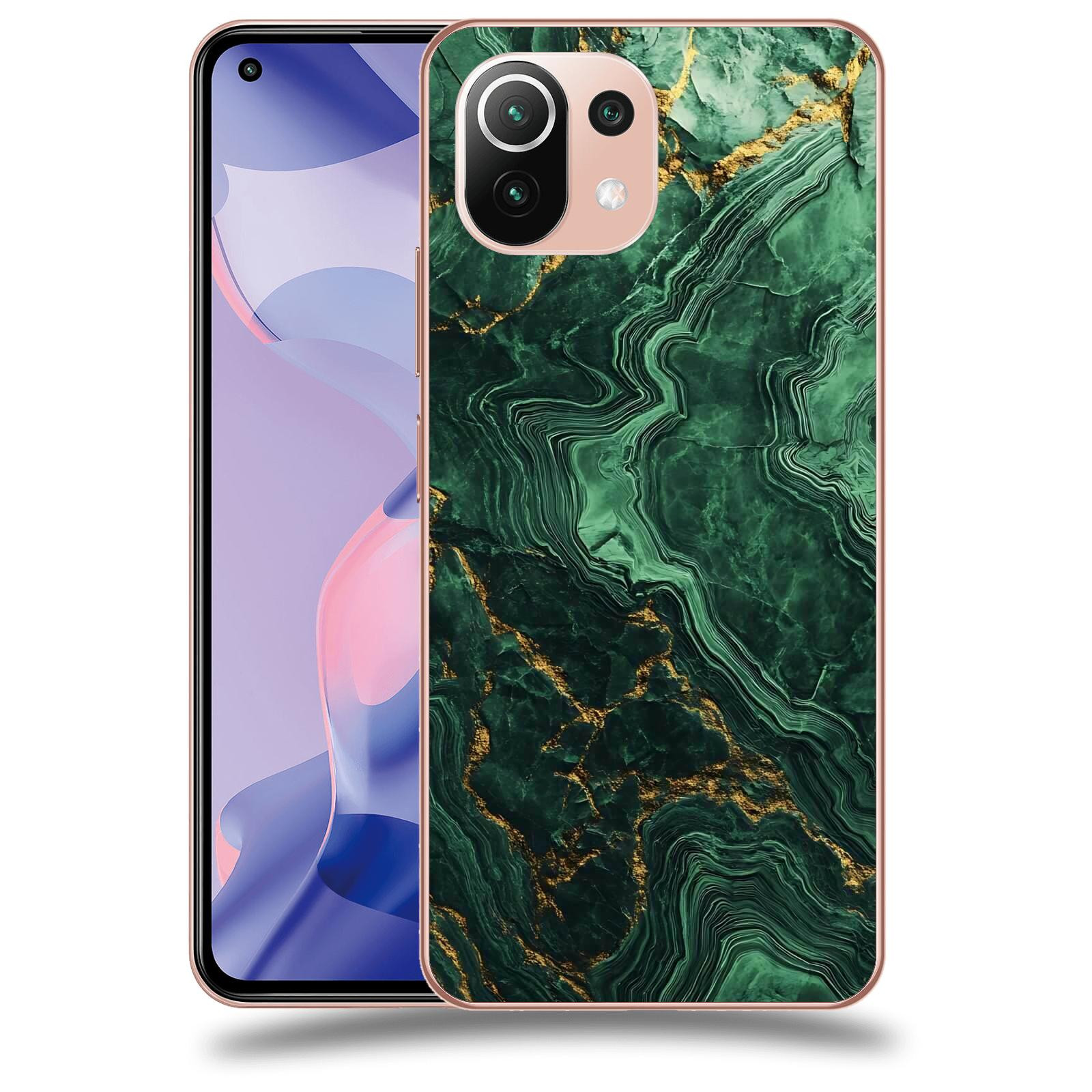 ACOVER Kryt na mobil Xiaomi 11 Lite 5G NE - Golden Moss I