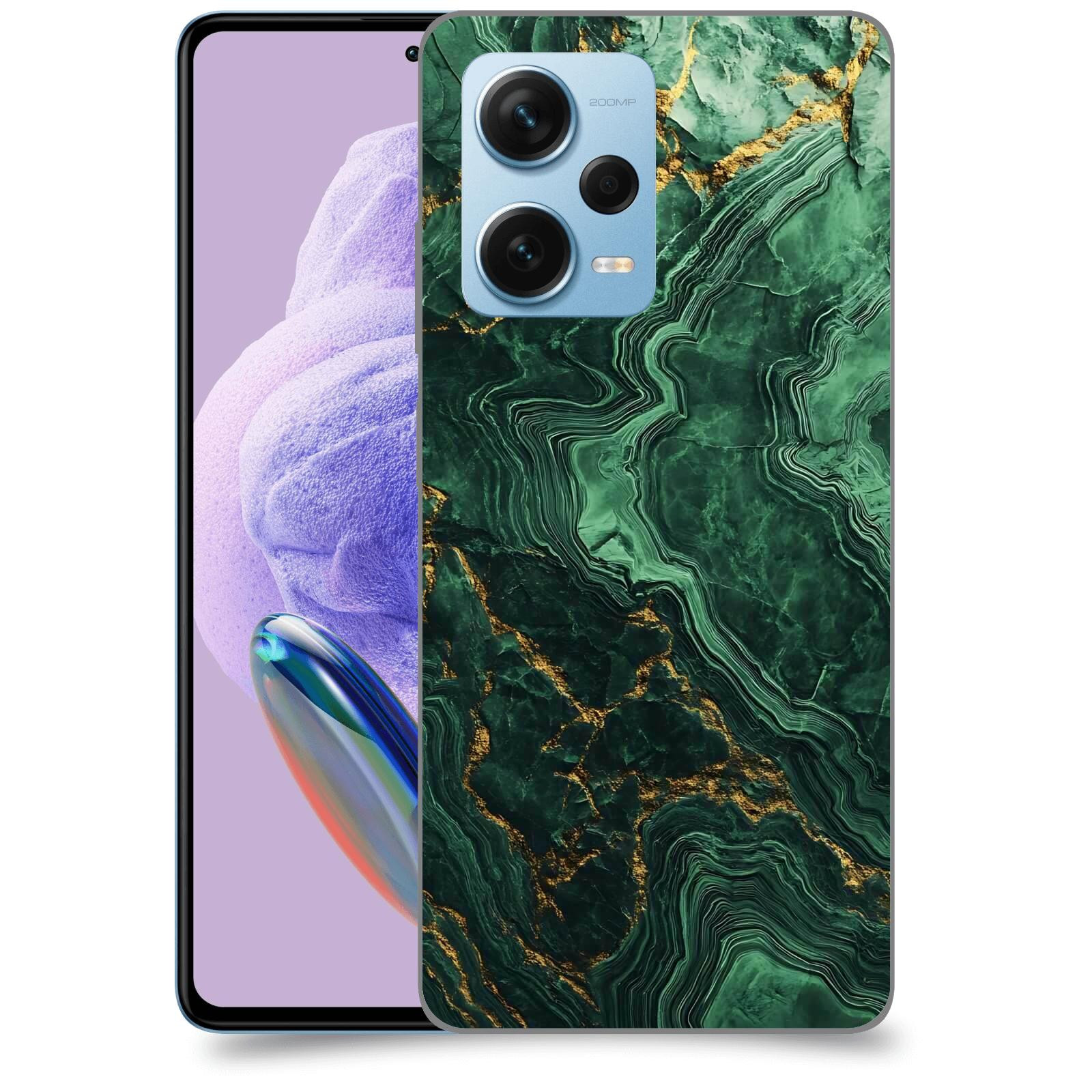 ACOVER Kryt na mobil Xiaomi Redmi Note 12 Pro+ 5G - Golden Moss I