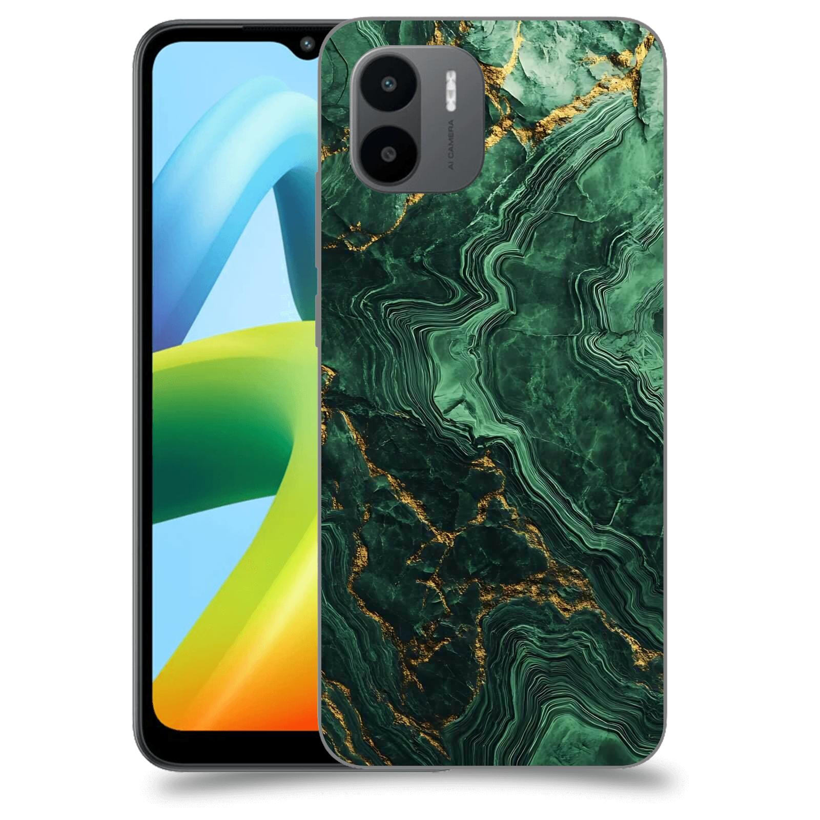ACOVER Kryt na mobil Xiaomi Redmi A1+ - Golden Moss I