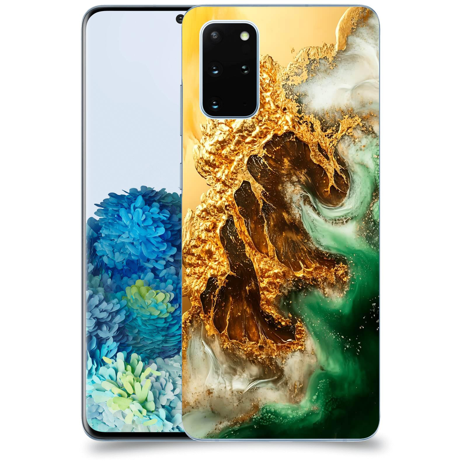 ACOVER Kryt na mobil Samsung Galaxy S20+ G985F - Golden Moss II