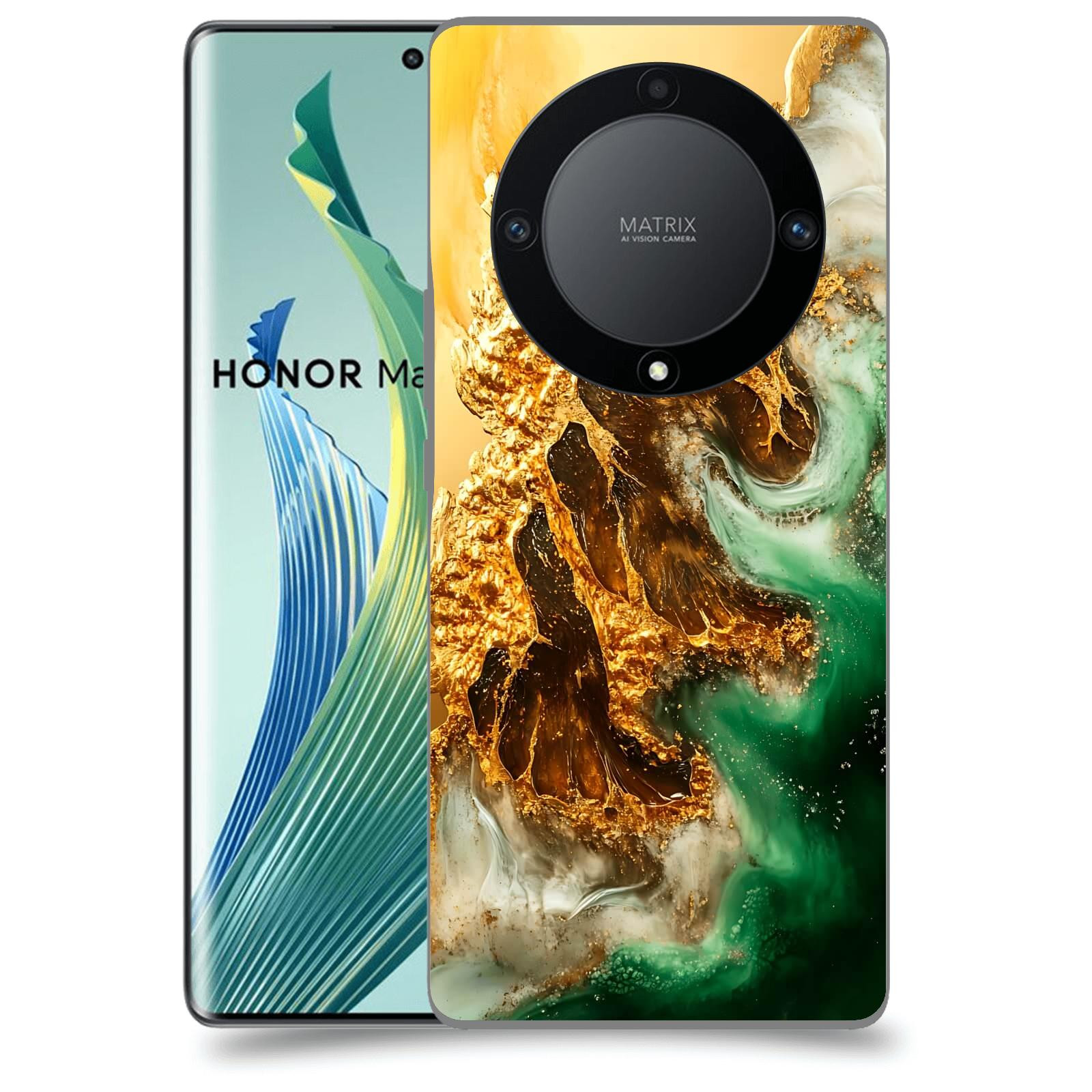 ACOVER Kryt na mobil Honor 90 Lite - Golden Moss II