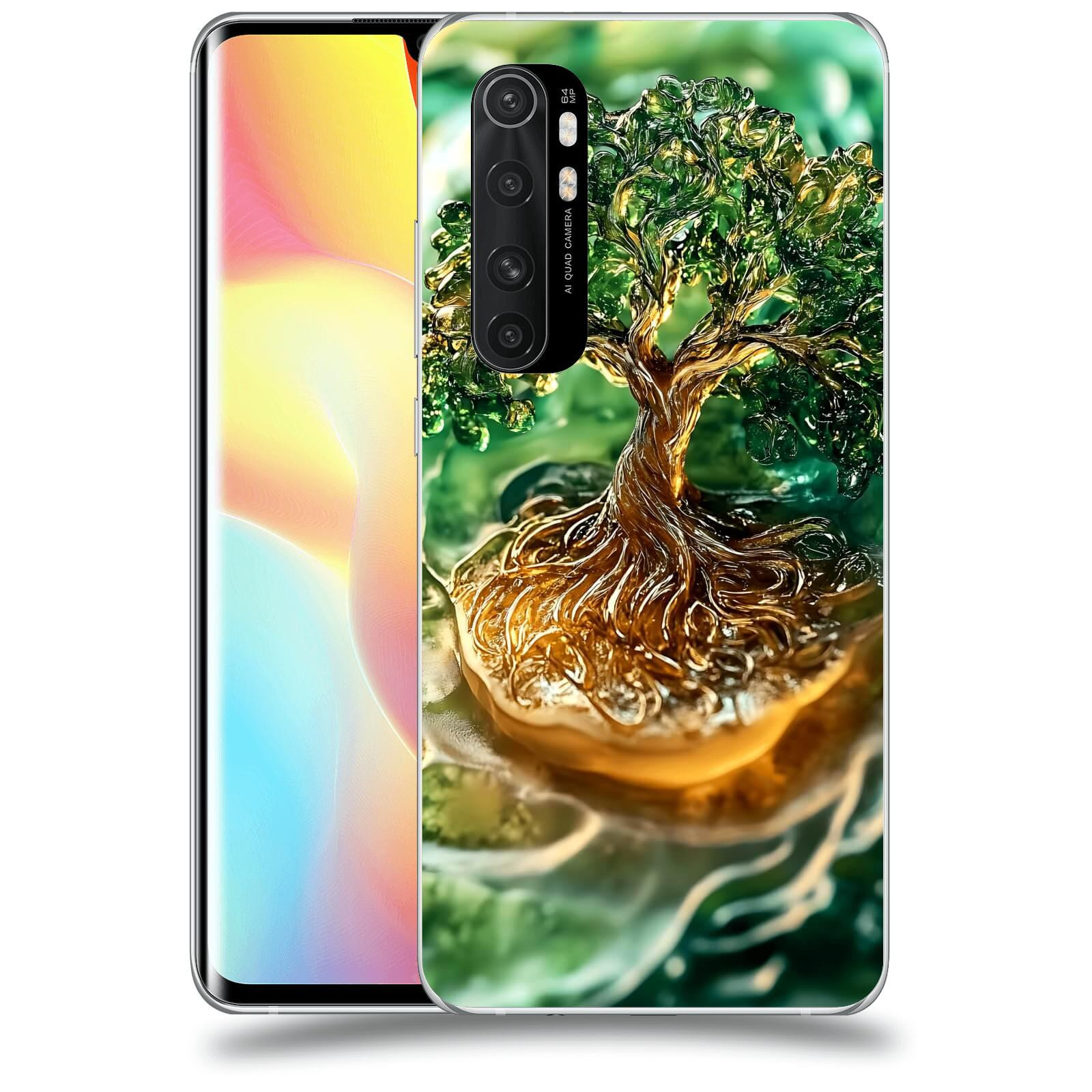 ACOVER Kryt na mobil Xiaomi Mi Note 10 Lite - Golden Moss III