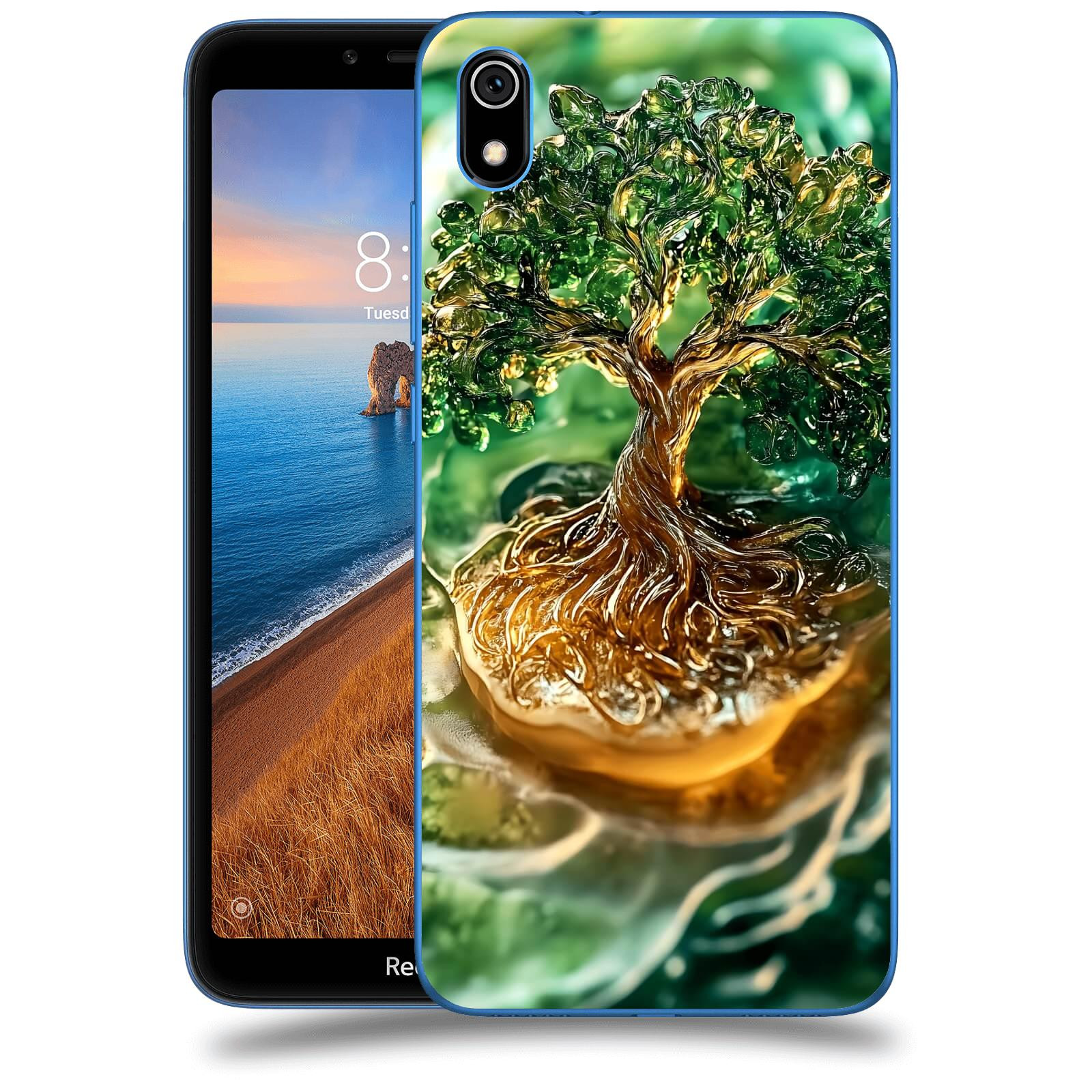 ACOVER Kryt na mobil Xiaomi Redmi 7A - Golden Moss III