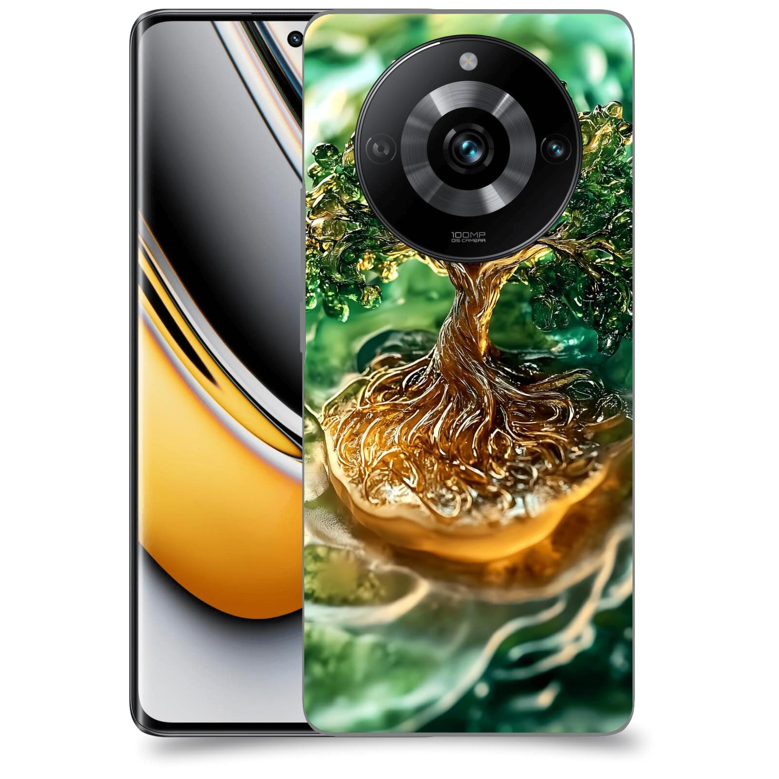 ACOVER Kryt na mobil Realme 11 Pro 5G - Golden Moss III
