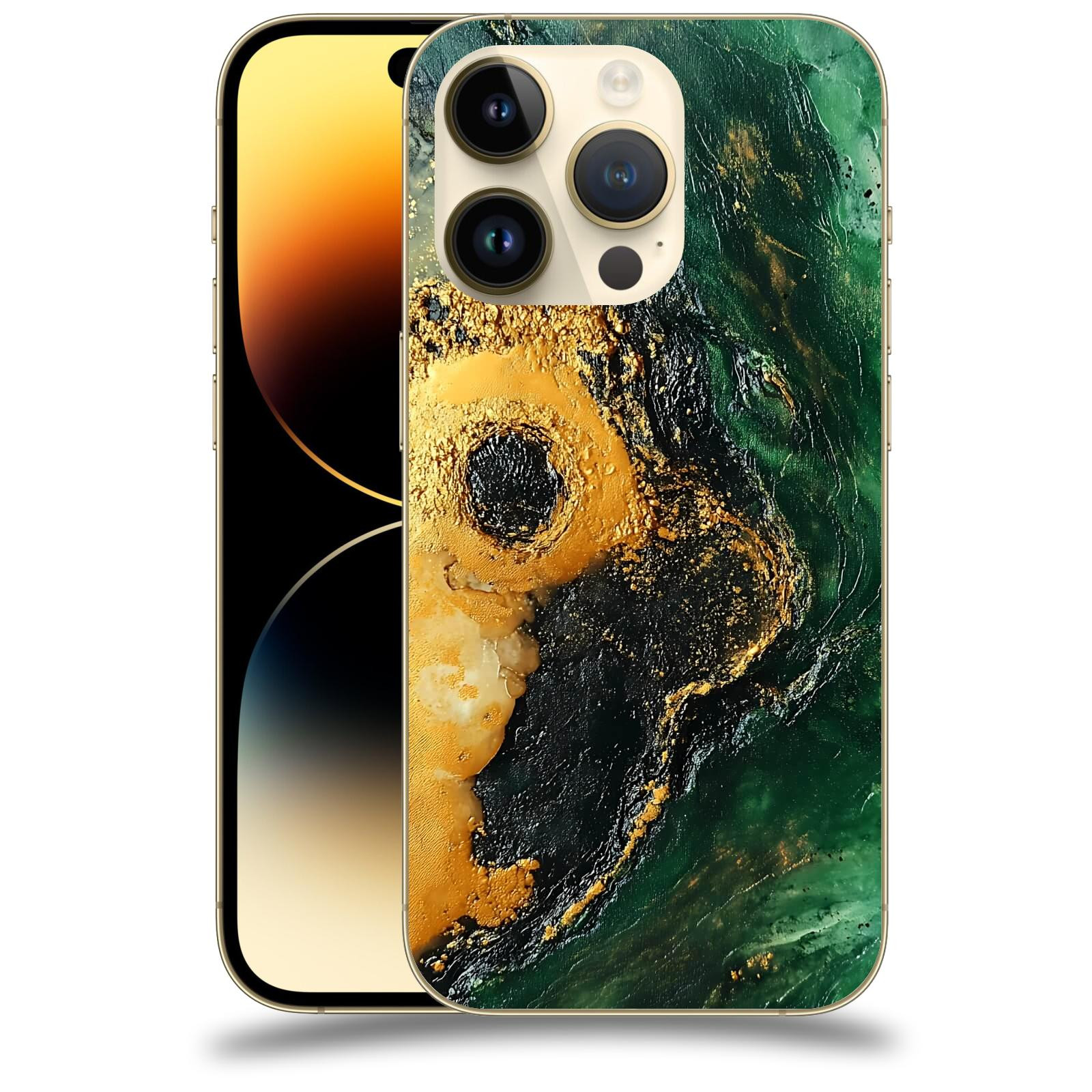 ACOVER Kryt na mobil Apple iPhone 14 Pro - Golden Moss IV