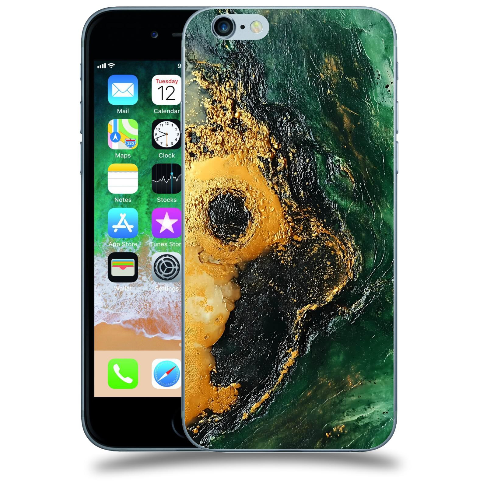 ACOVER Kryt na mobil Apple iPhone 6/6S - Golden Moss IV