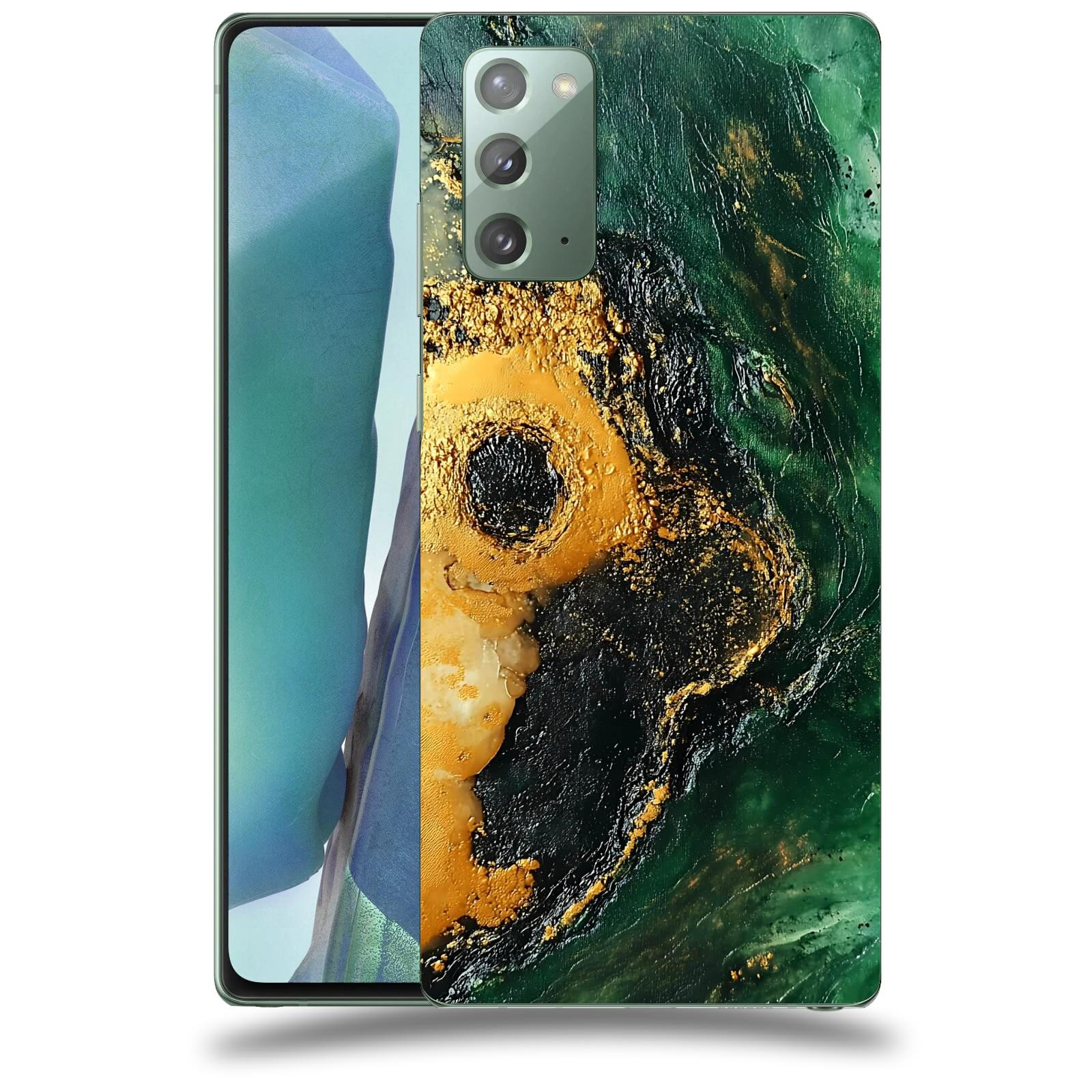 ACOVER Kryt na mobil Samsung Galaxy Note 20 - Golden Moss IV