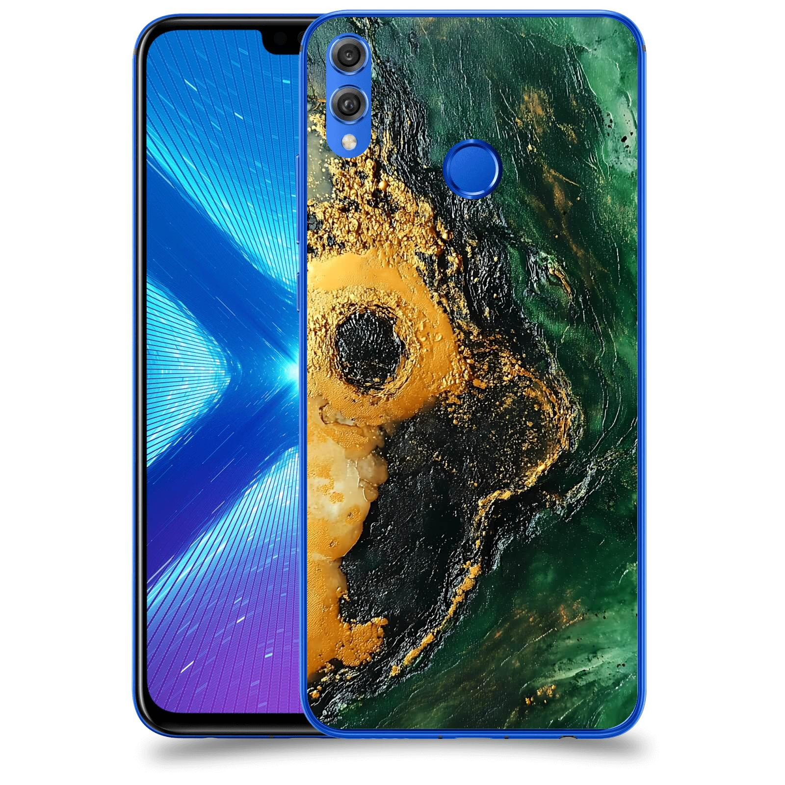 ACOVER Kryt na mobil Honor 8X - Golden Moss IV