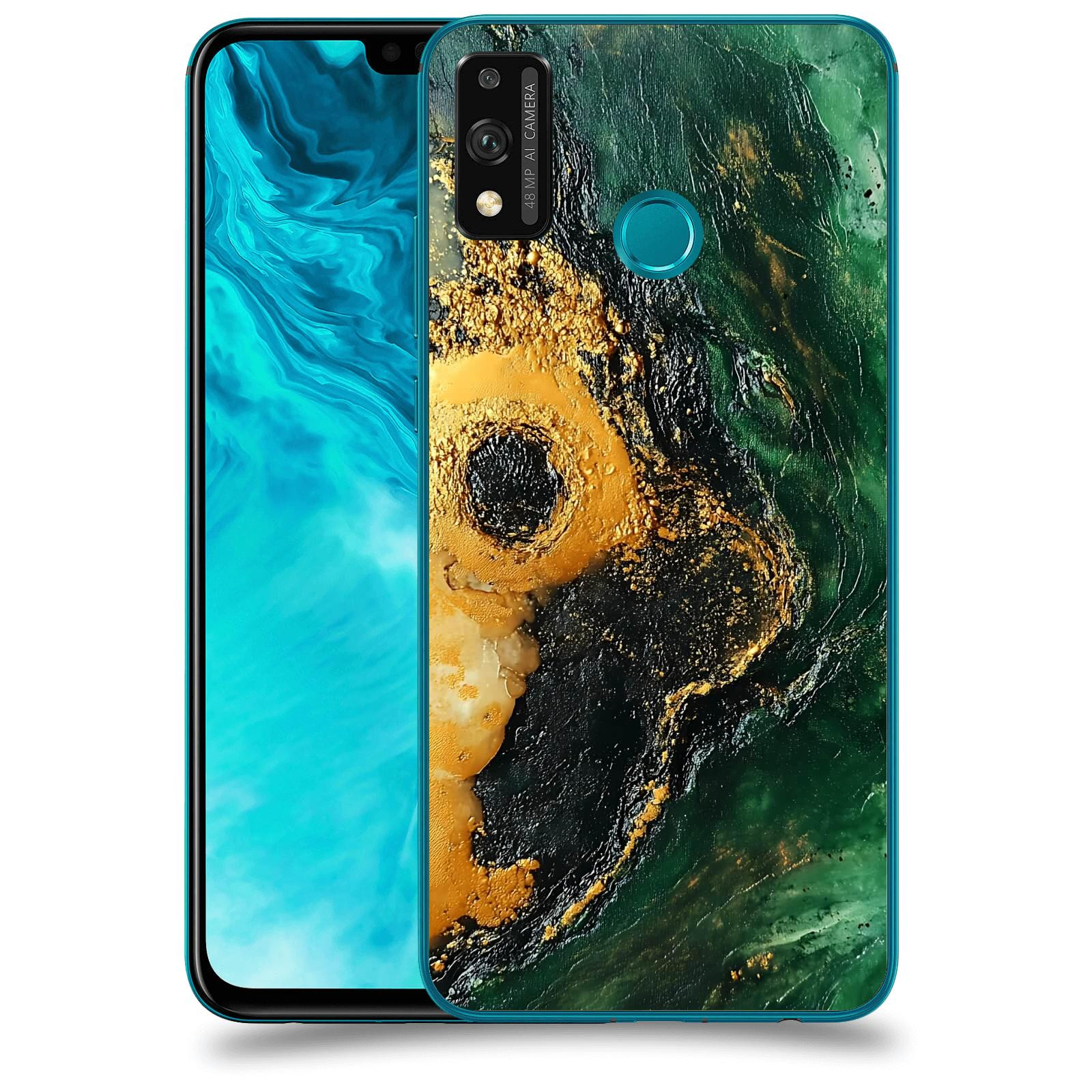 ACOVER Kryt na mobil Honor 9X Lite - Golden Moss IV