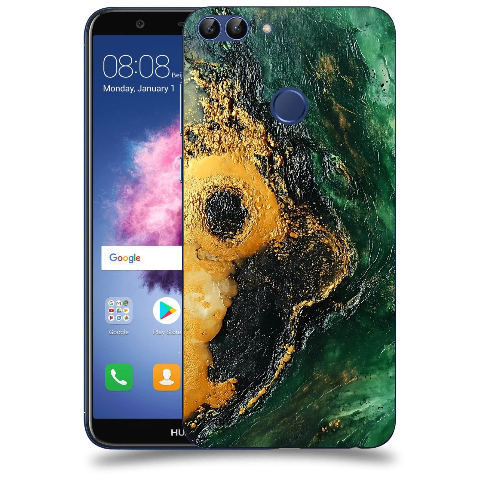 ACOVER Kryt na mobil Huawei P Smart - Golden Moss IV
