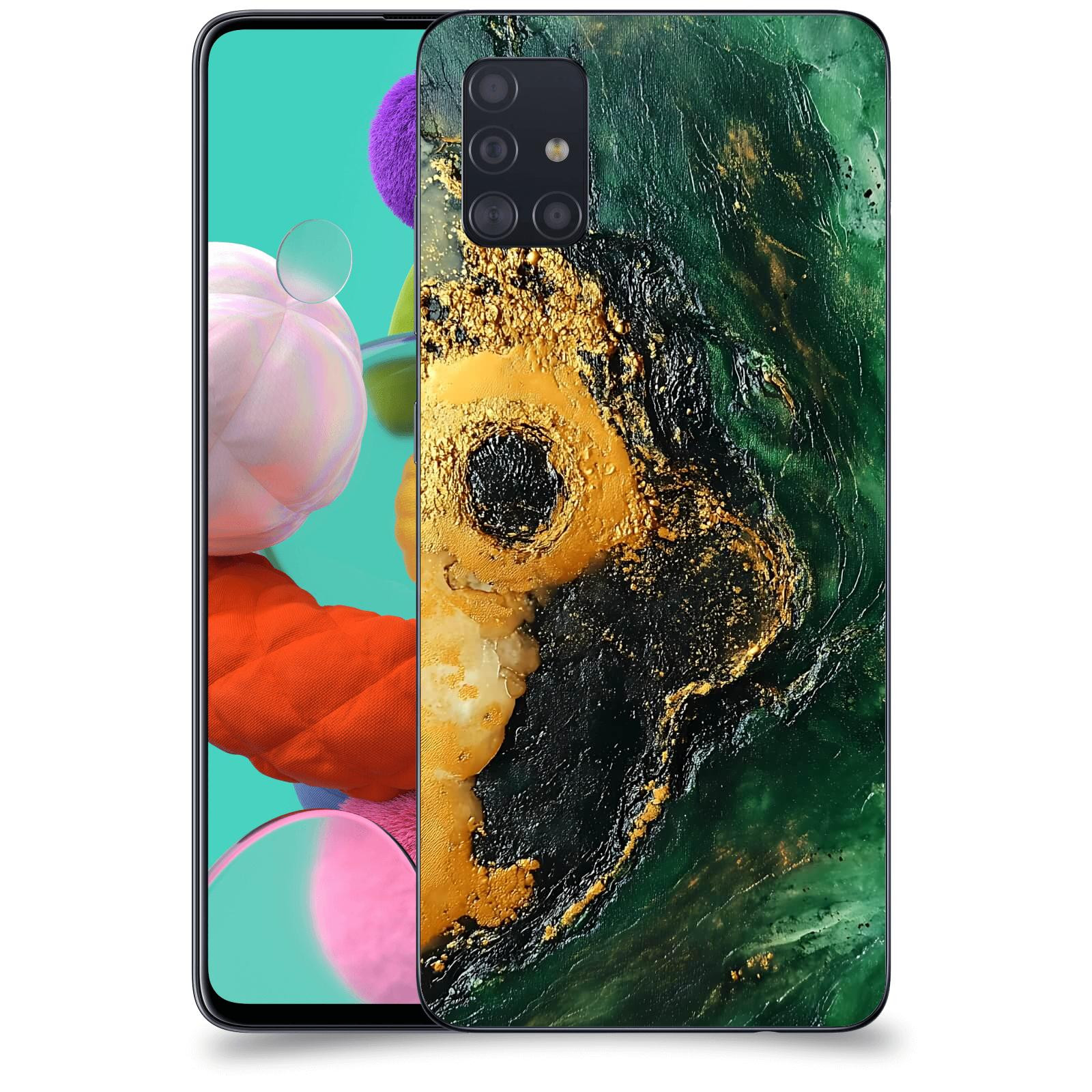 ACOVER Kryt na mobil Samsung Galaxy A51 A515F - Golden Moss IV