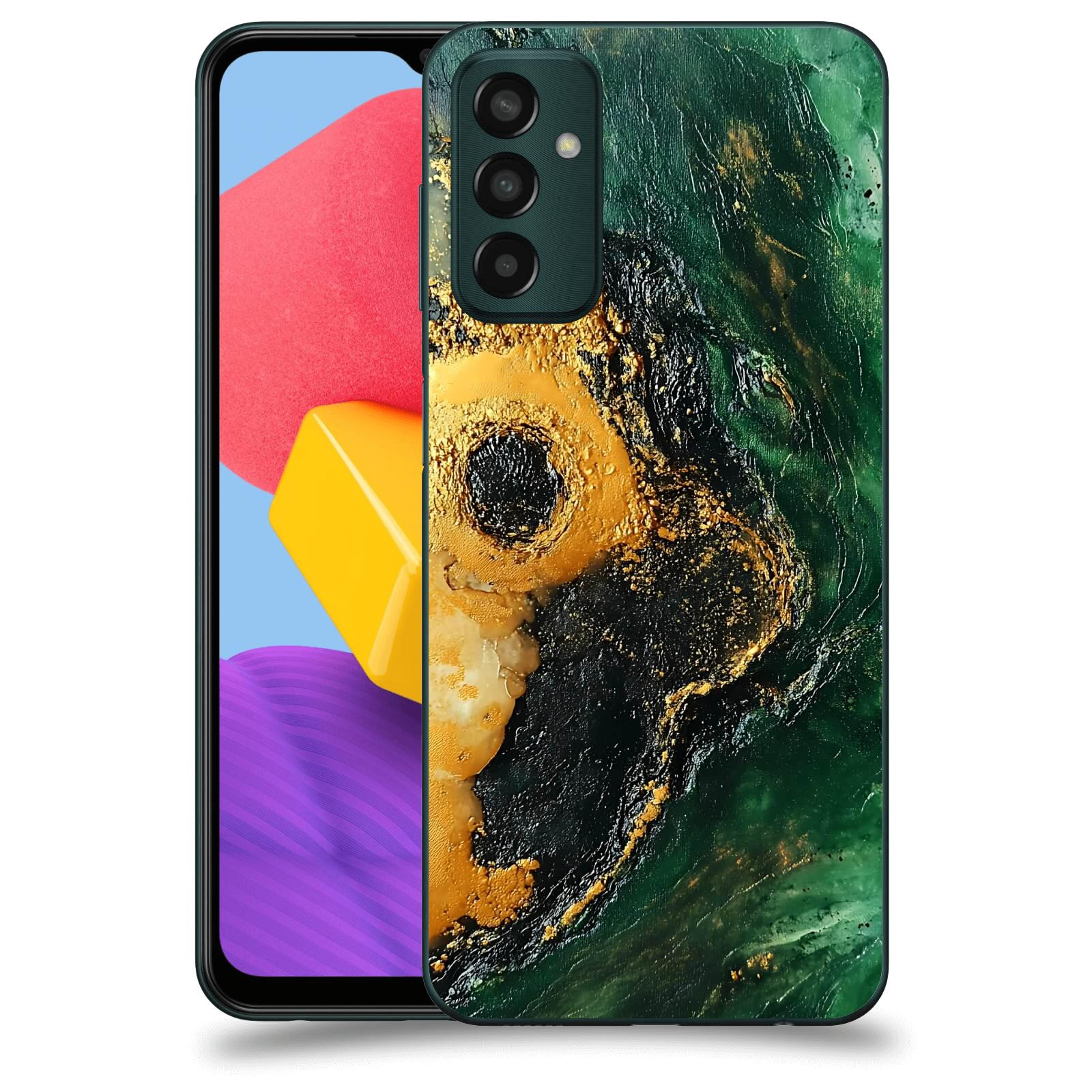 ACOVER Kryt na mobil Samsung Galaxy M13 M135F - Golden Moss IV