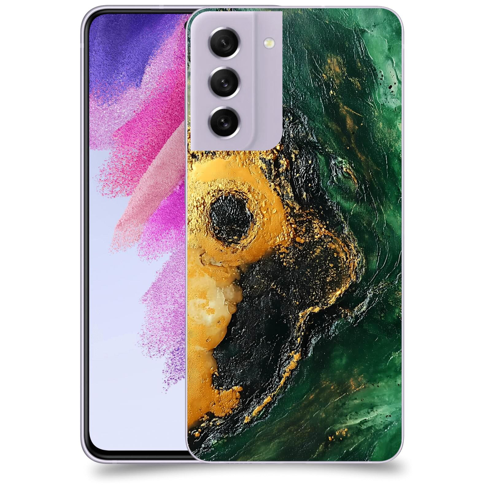 ACOVER Kryt na mobil Samsung Galaxy S21 FE 5G - Golden Moss IV