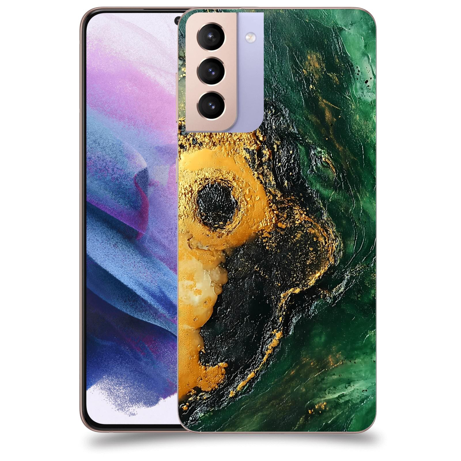 ACOVER Kryt na mobil Samsung Galaxy S21+ G996F - Golden Moss IV