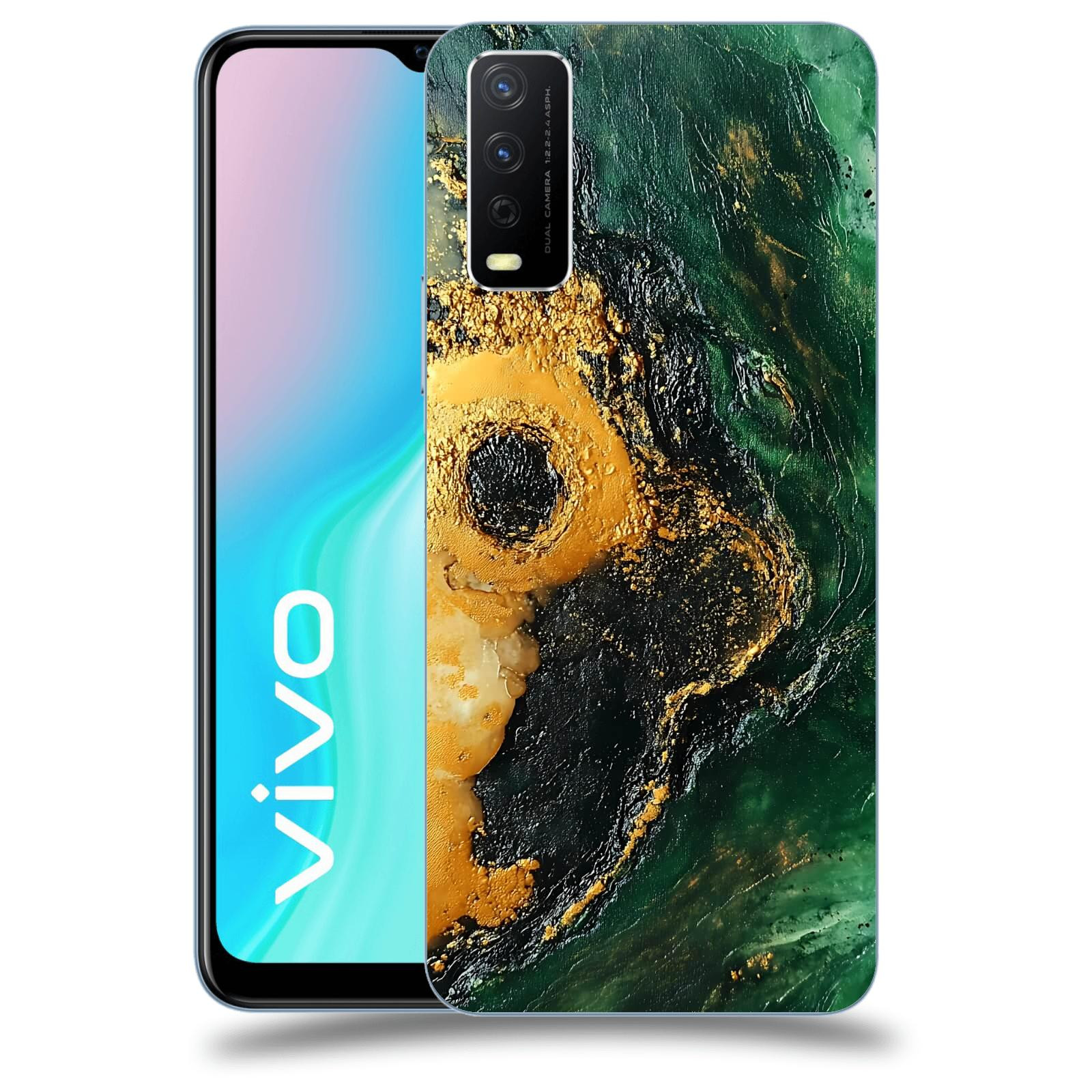 ACOVER Kryt na mobil Vivo Y11s - Golden Moss IV