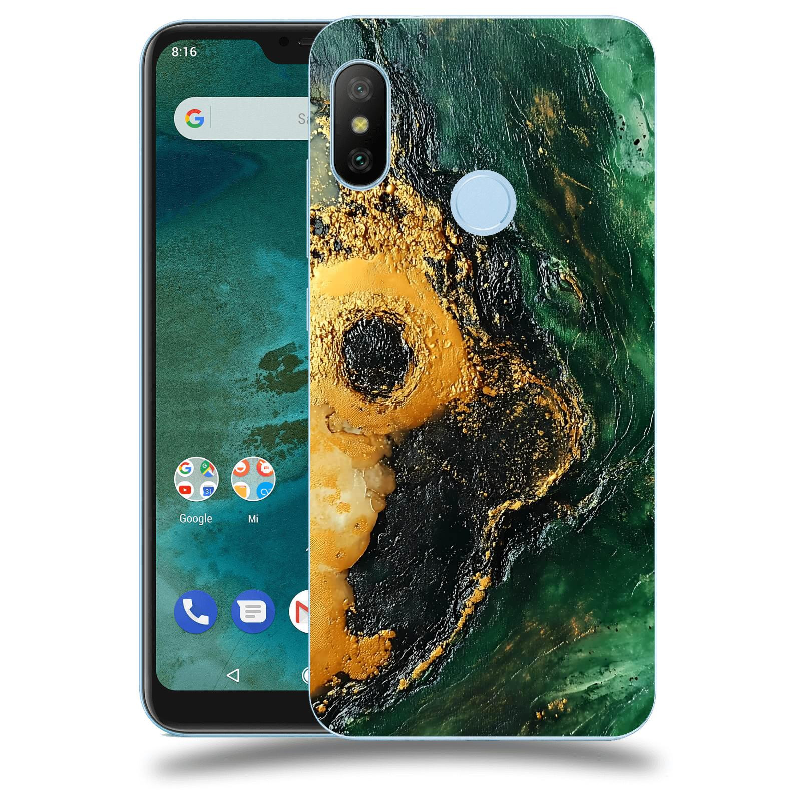ACOVER Kryt na mobil Xiaomi Mi A2 Lite - Golden Moss IV