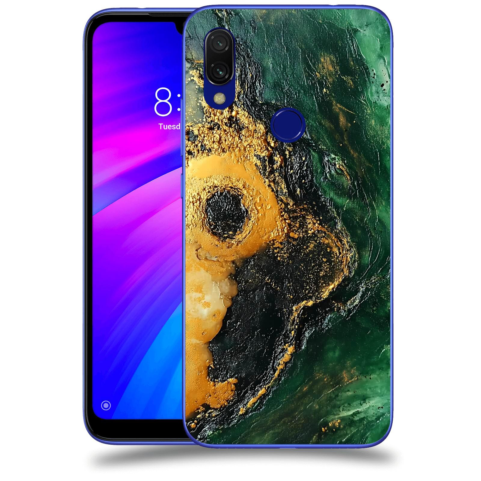 ACOVER Kryt na mobil Xiaomi Redmi 7 - Golden Moss IV