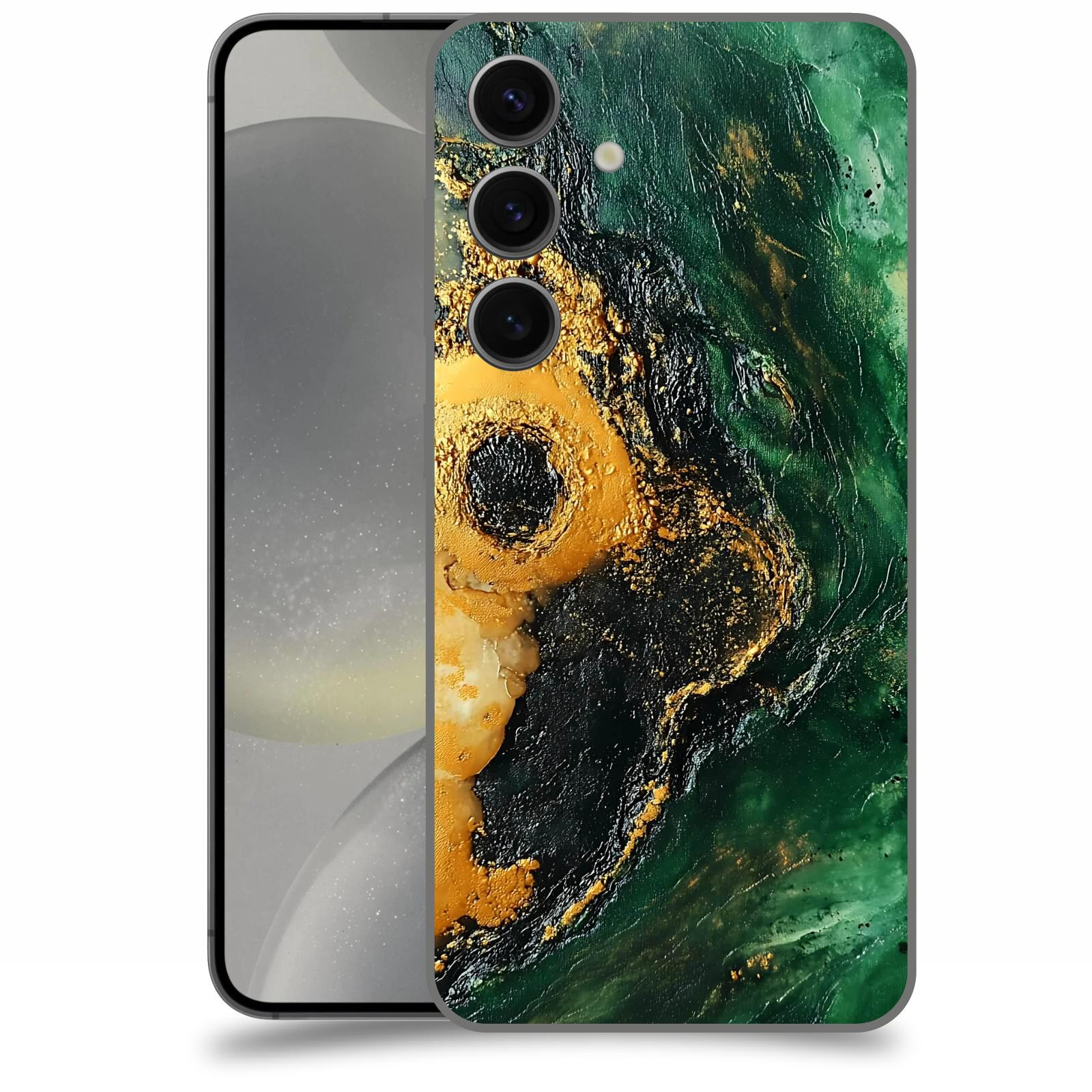 ACOVER Kryt na mobil Samsung Galaxy S24 - Golden Moss IV