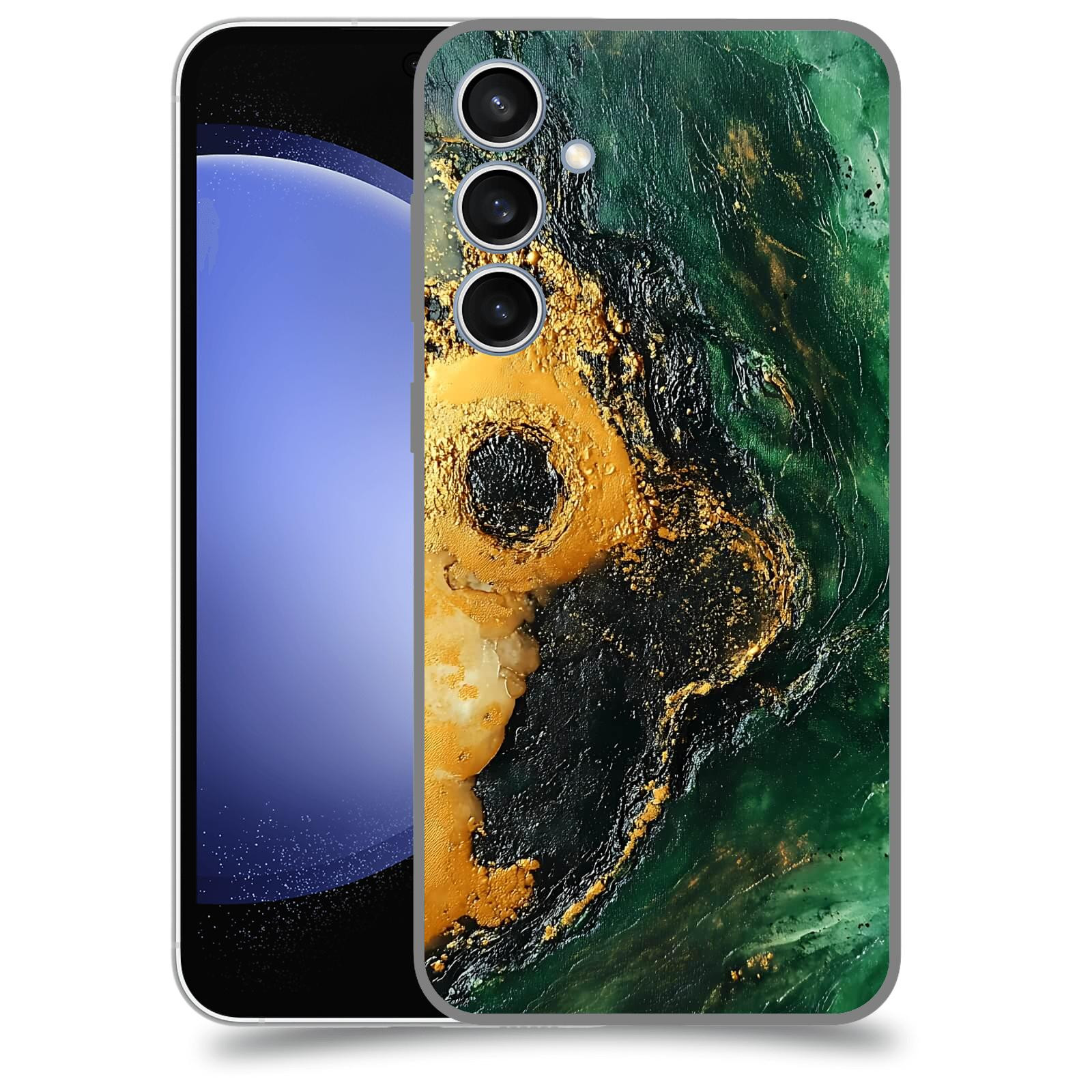ACOVER Kryt na mobil Samsung Galaxy S23 FE - Golden Moss IV