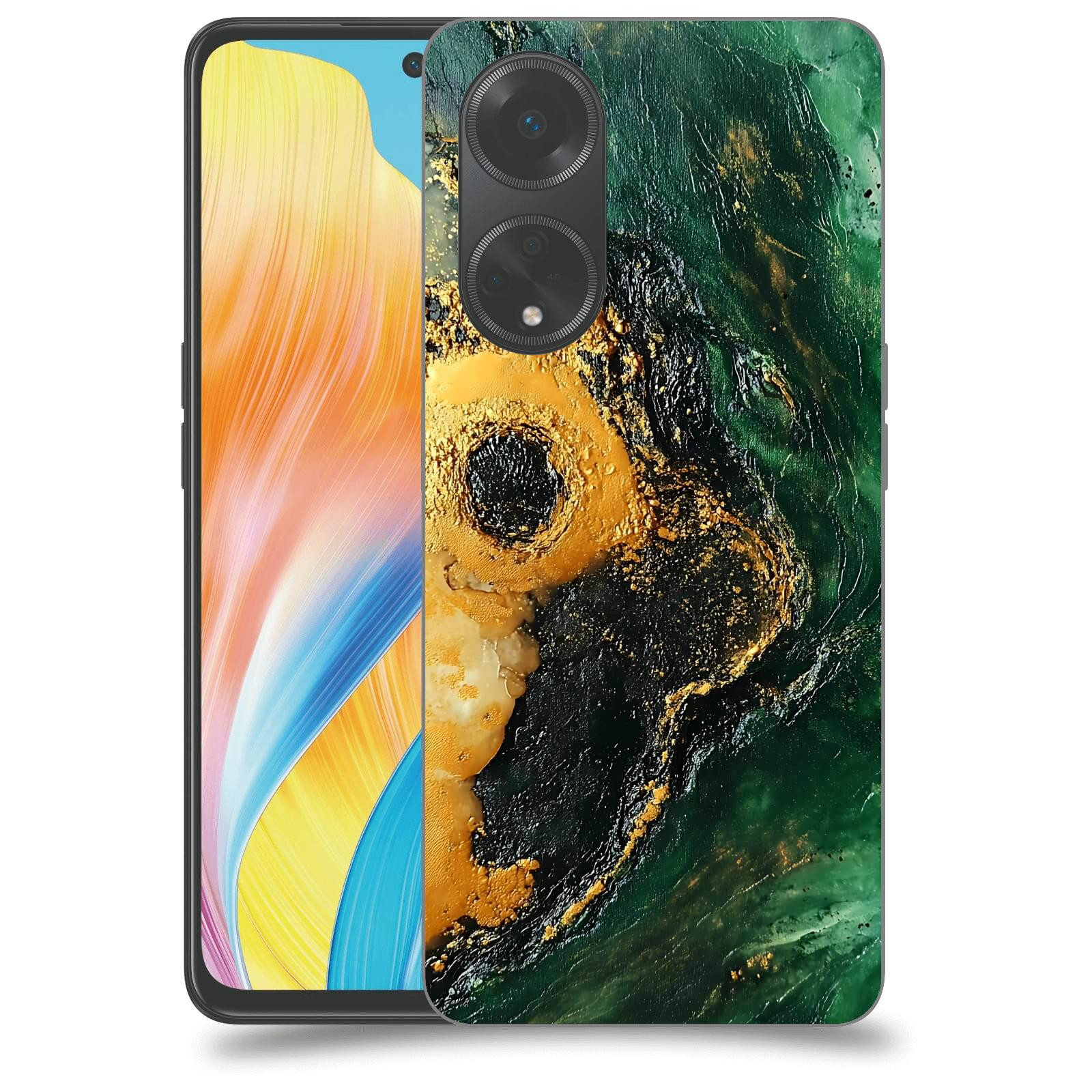 ACOVER Kryt na mobil OPPO A98 5G - Golden Moss IV