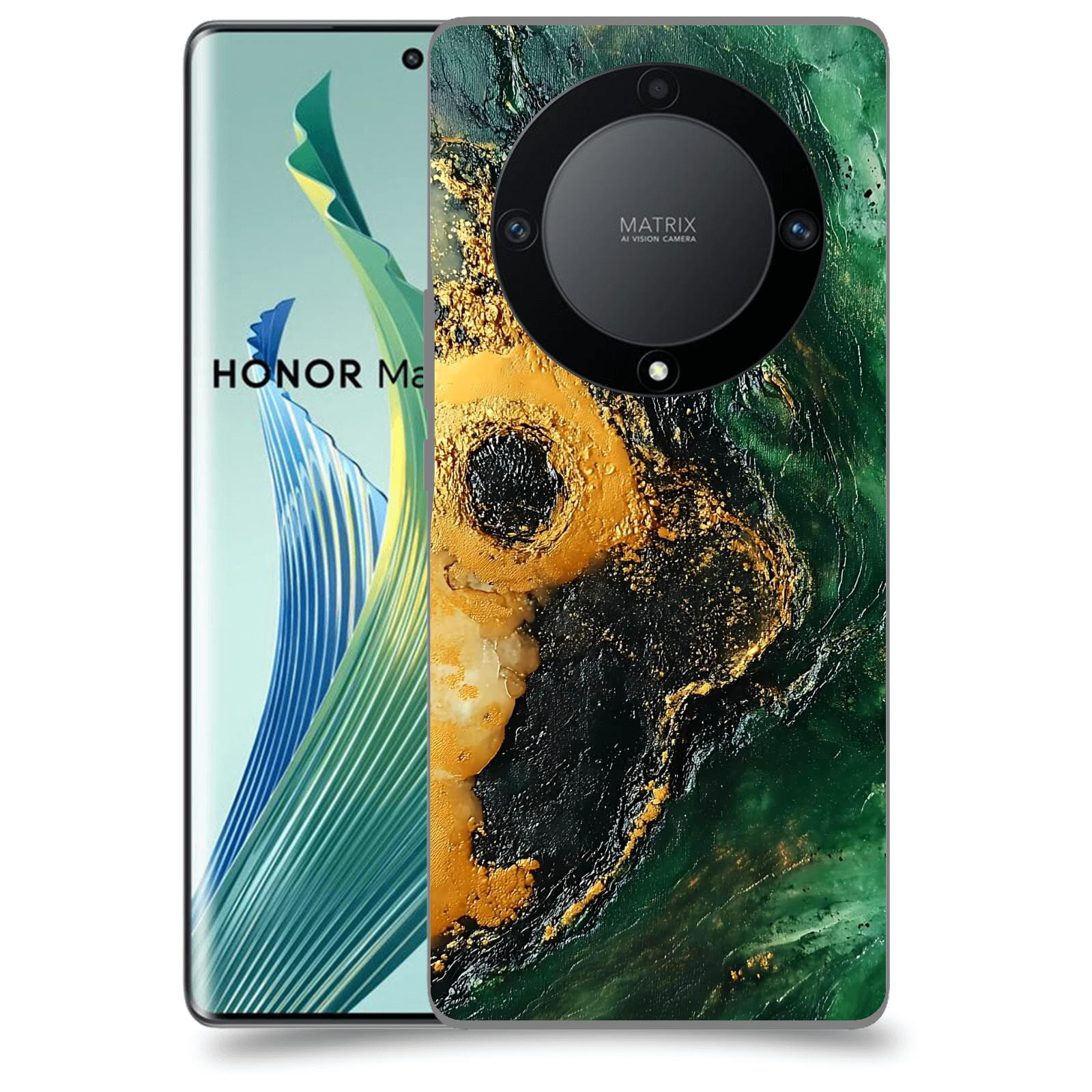 ACOVER Kryt na mobil Honor 90 Lite - Golden Moss IV