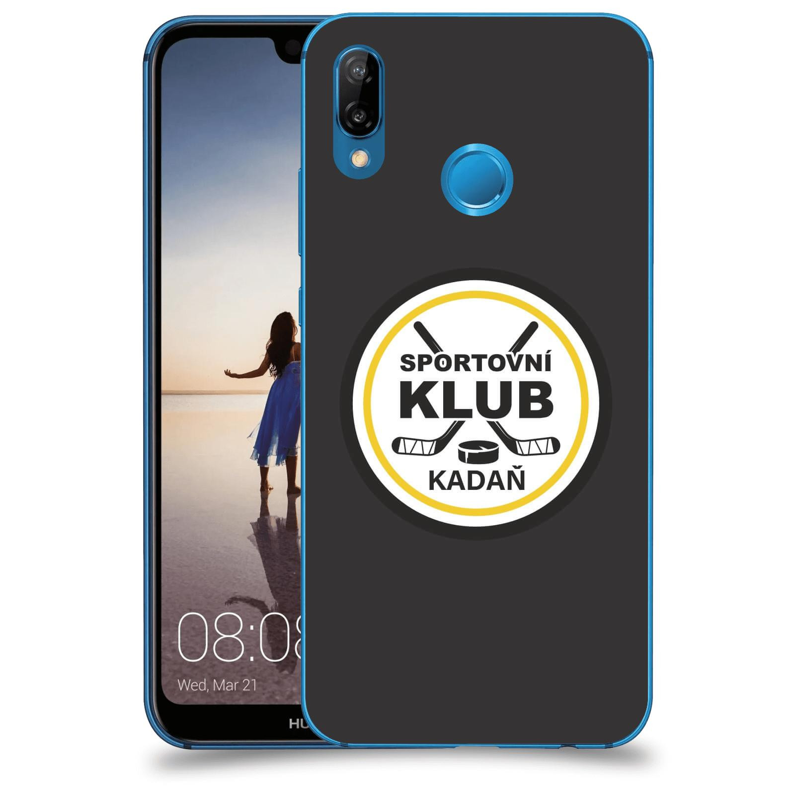 ACOVER Kryt na mobil Huawei P20 Lite - SK Kadaň Logo II