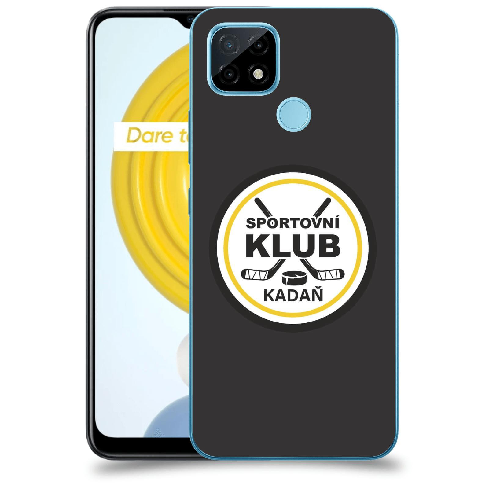 ACOVER Kryt na mobil Realme C21 - SK Kadaň Logo II