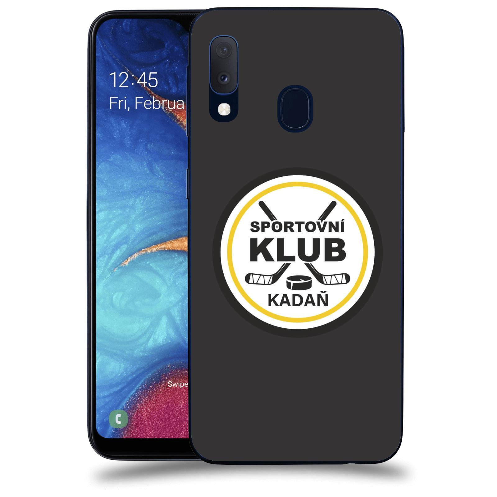 ACOVER Kryt na mobil Samsung Galaxy A20e A202F - SK Kadaň Logo II
