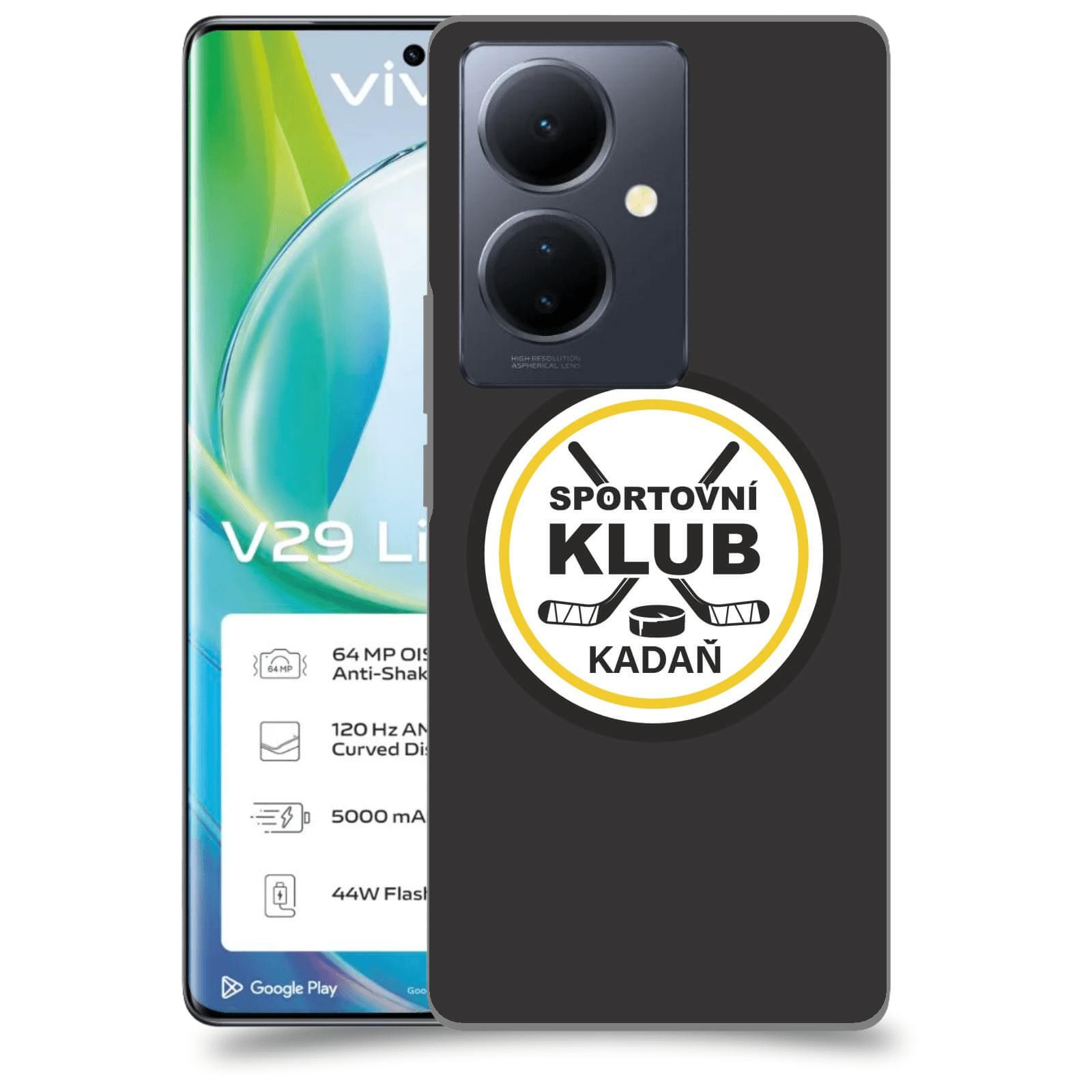 ACOVER Kryt na mobil VIVO V29 Lite 5G - SK Kadaň Logo II