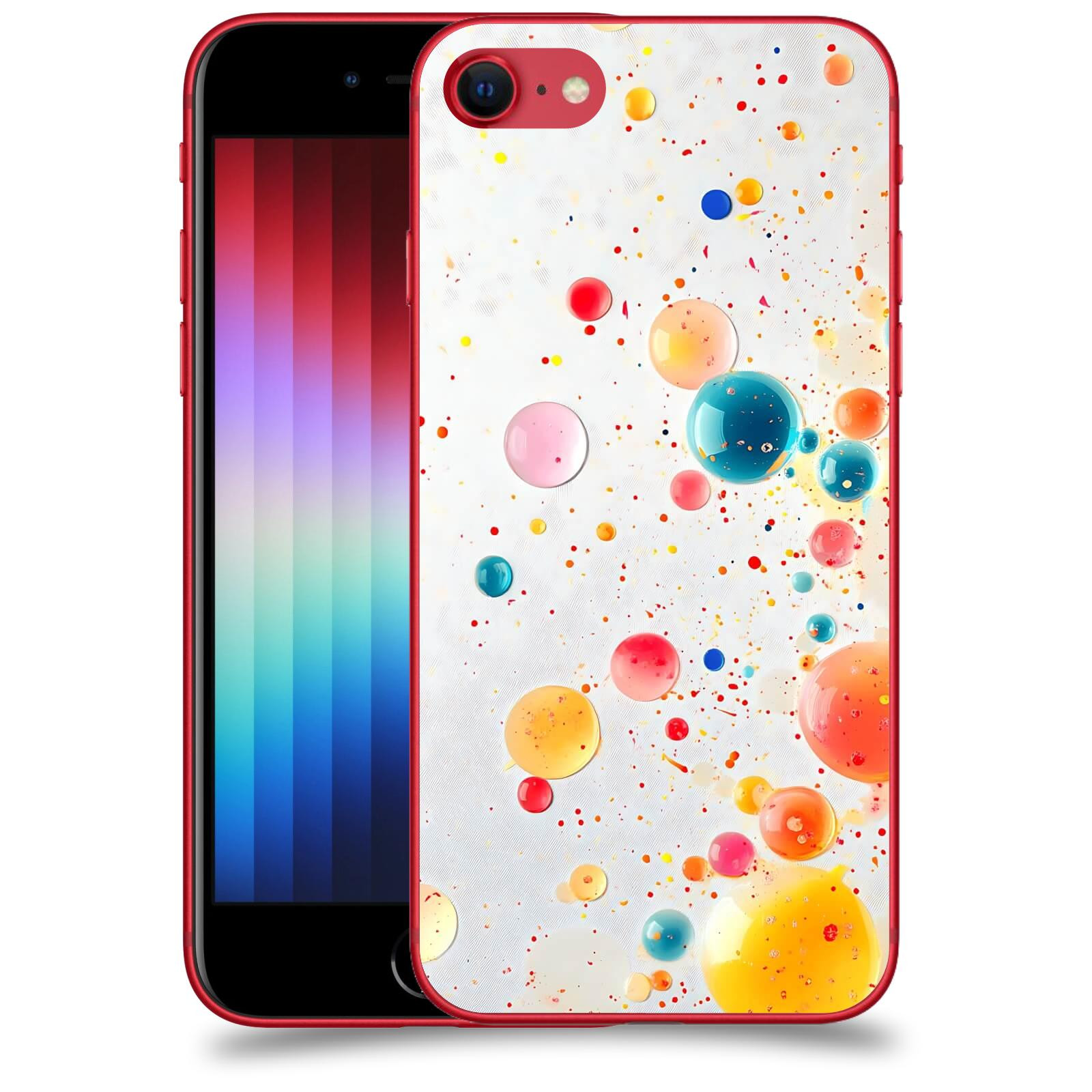 ACOVER Kryt na mobil Apple iPhone SE 2022 - Barevný výbuch