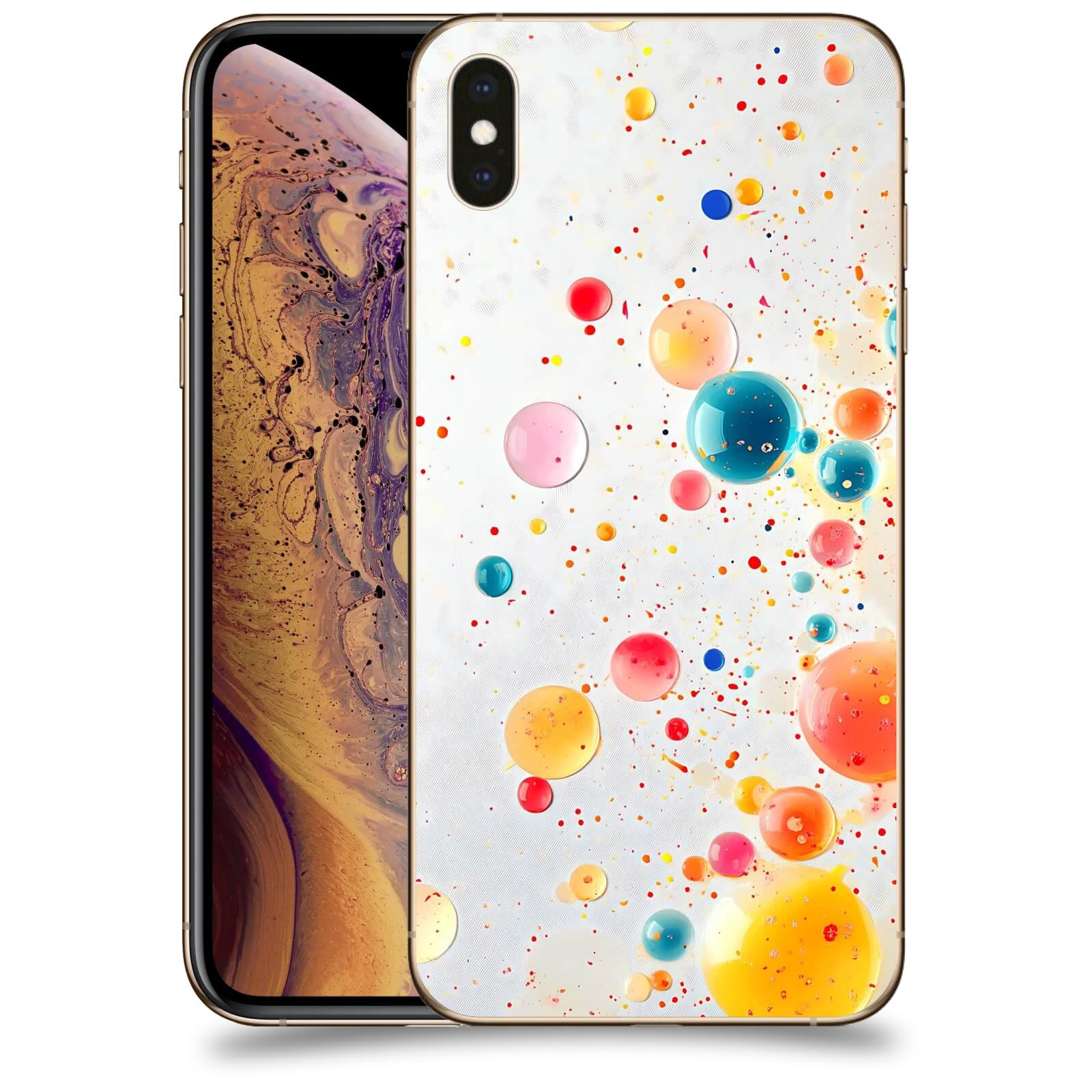ACOVER Kryt na mobil Apple iPhone XS Max - Barevný výbuch